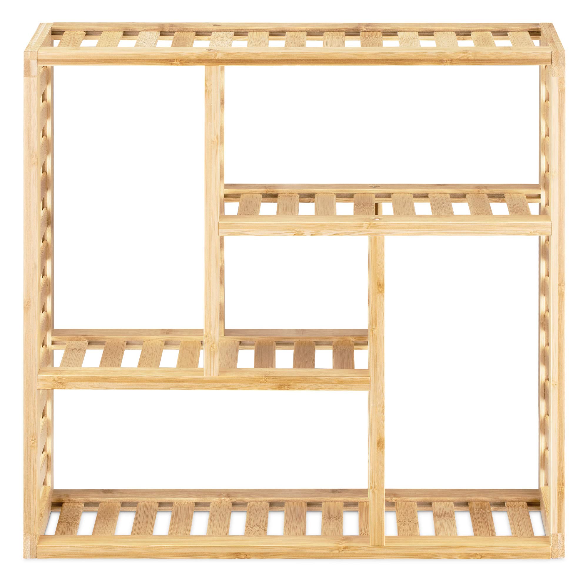 navaris-bambus-badregal-50x50x15cm-mit-5-f-chern image 8