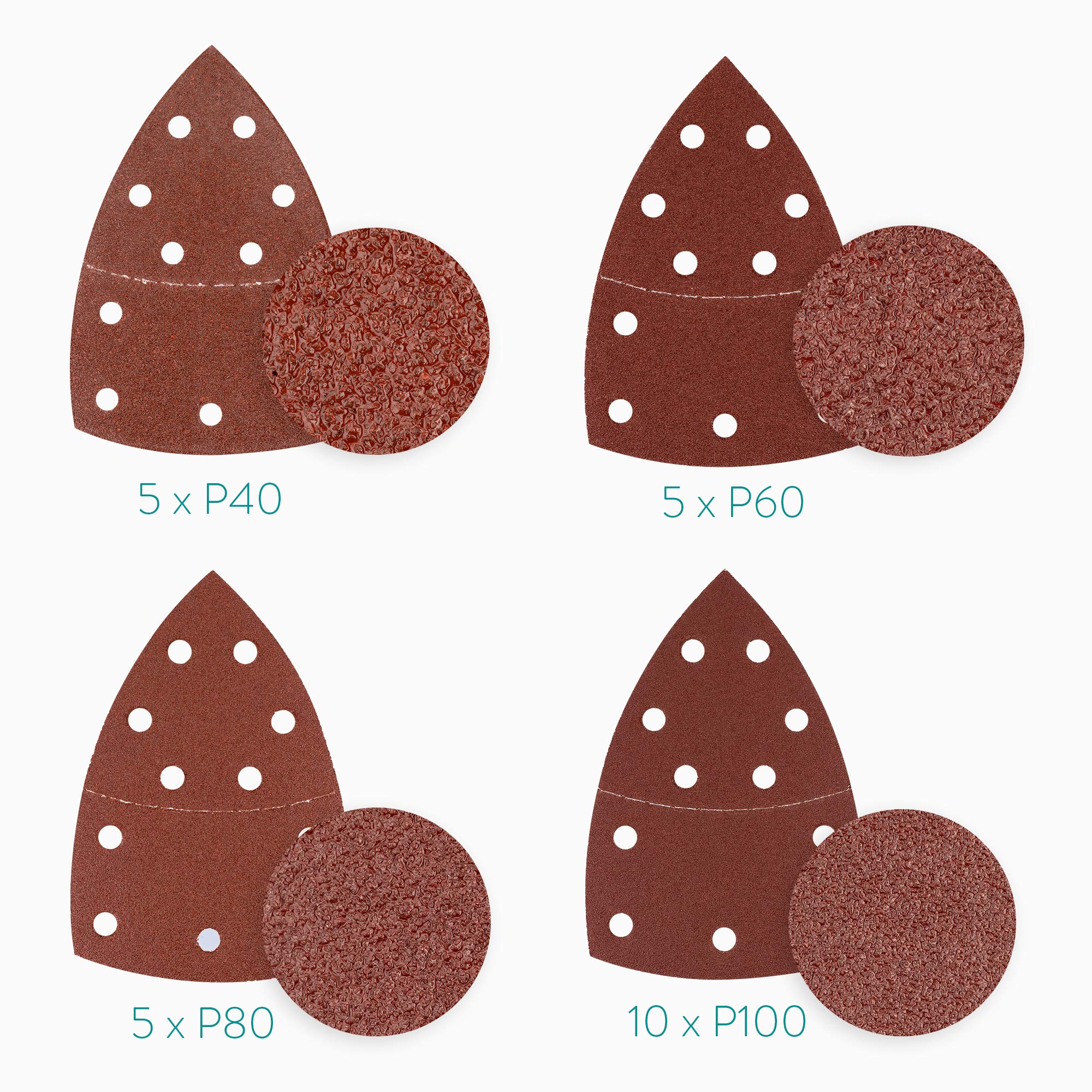 navaris-schleifpapier-delta-25x-klett-105x152-mm-p40-p100 image 4