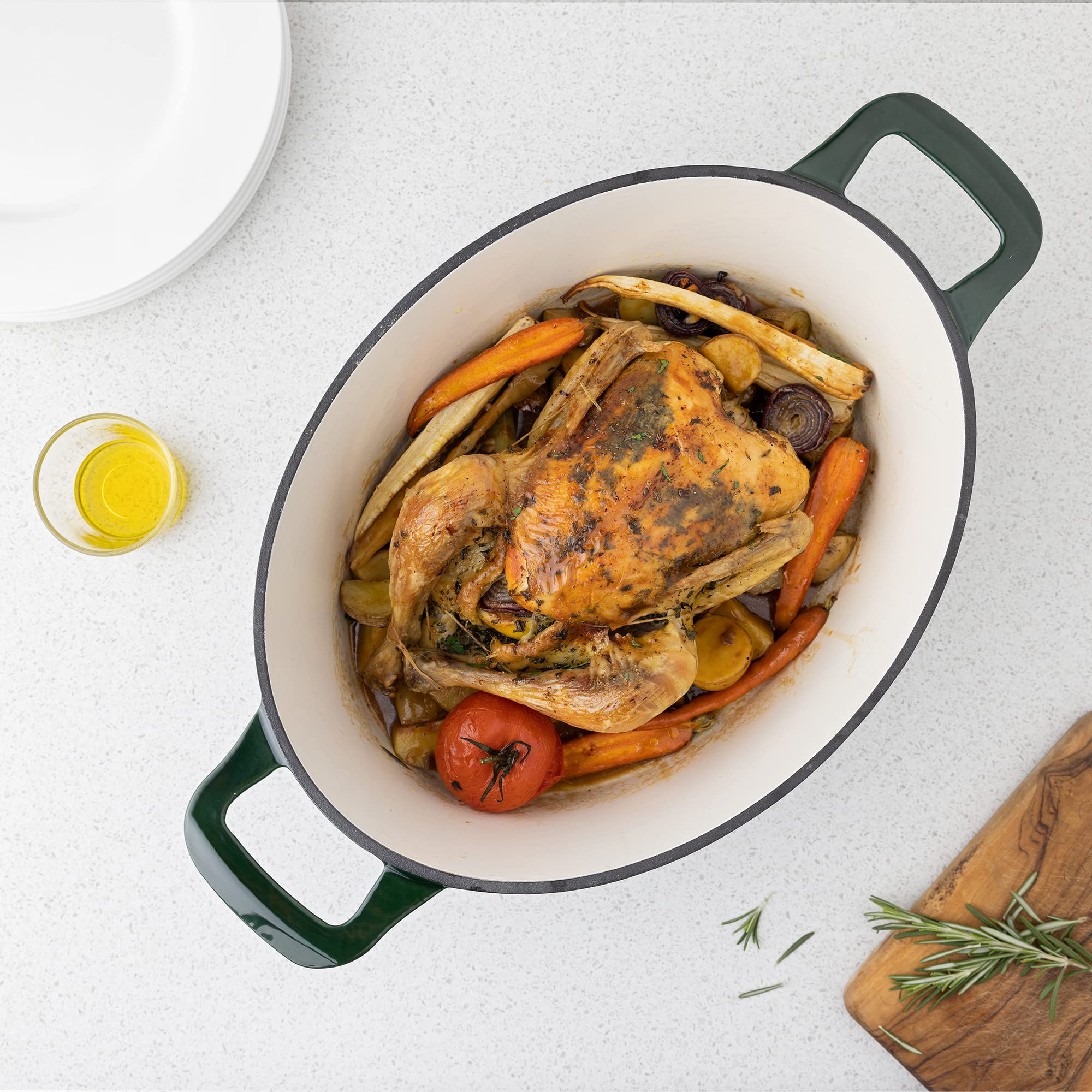 navaris-kitchen-gusseisen-topf-7-7l-oval-emailliert-bratentopf image 3