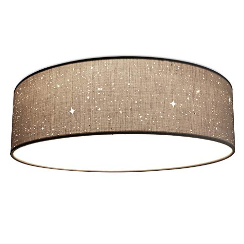 navaris-led-deckenleuchte-24w-rund-40cm-deckenlampe-hellgrau-warmwei image 8