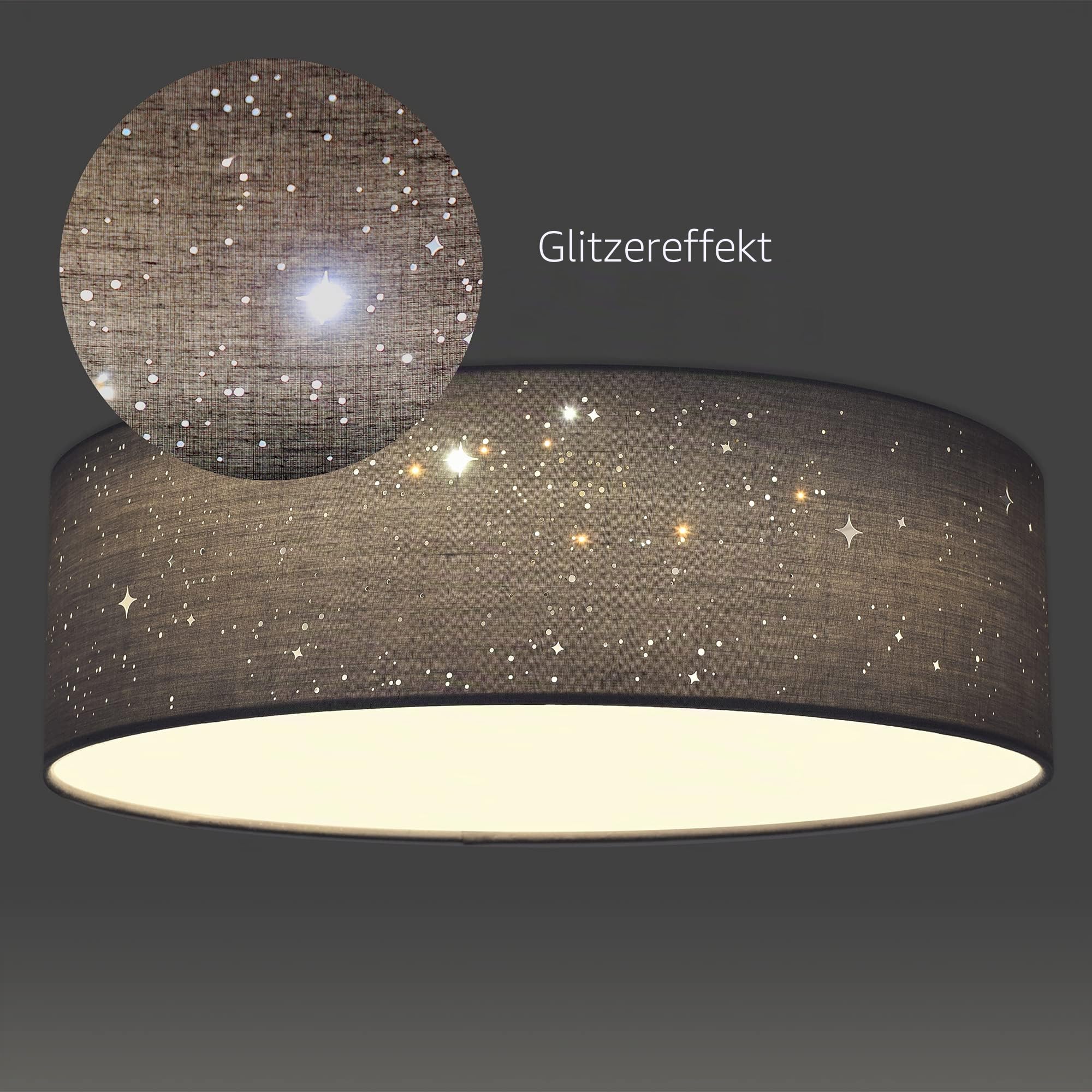 navaris-led-deckenleuchte-24w-rund-40cm-deckenlampe-hellgrau-warmwei image 3