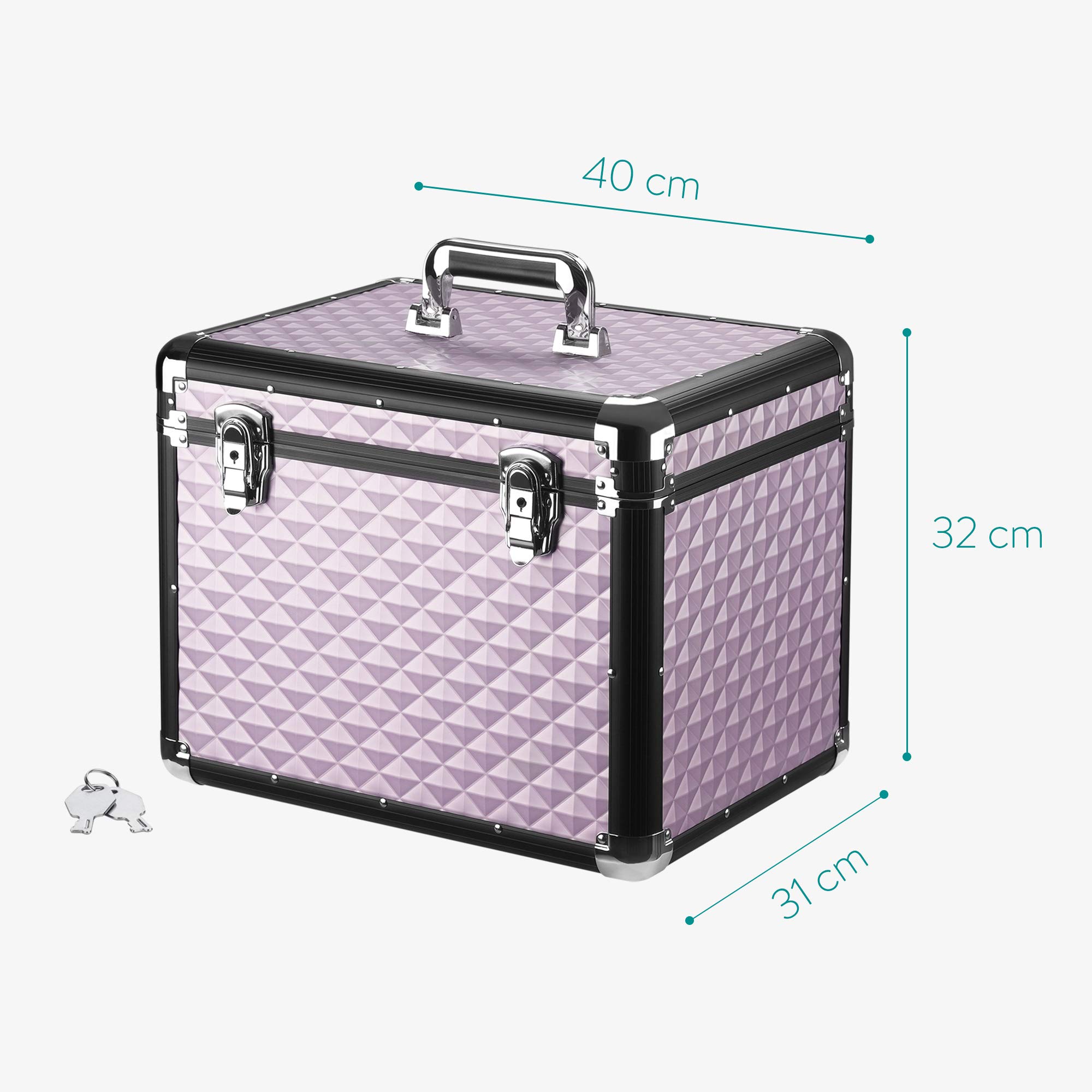 navaris-travel-putzbox-putzkasten-f-r-pferde-abschlie-bar-aluminium image 6