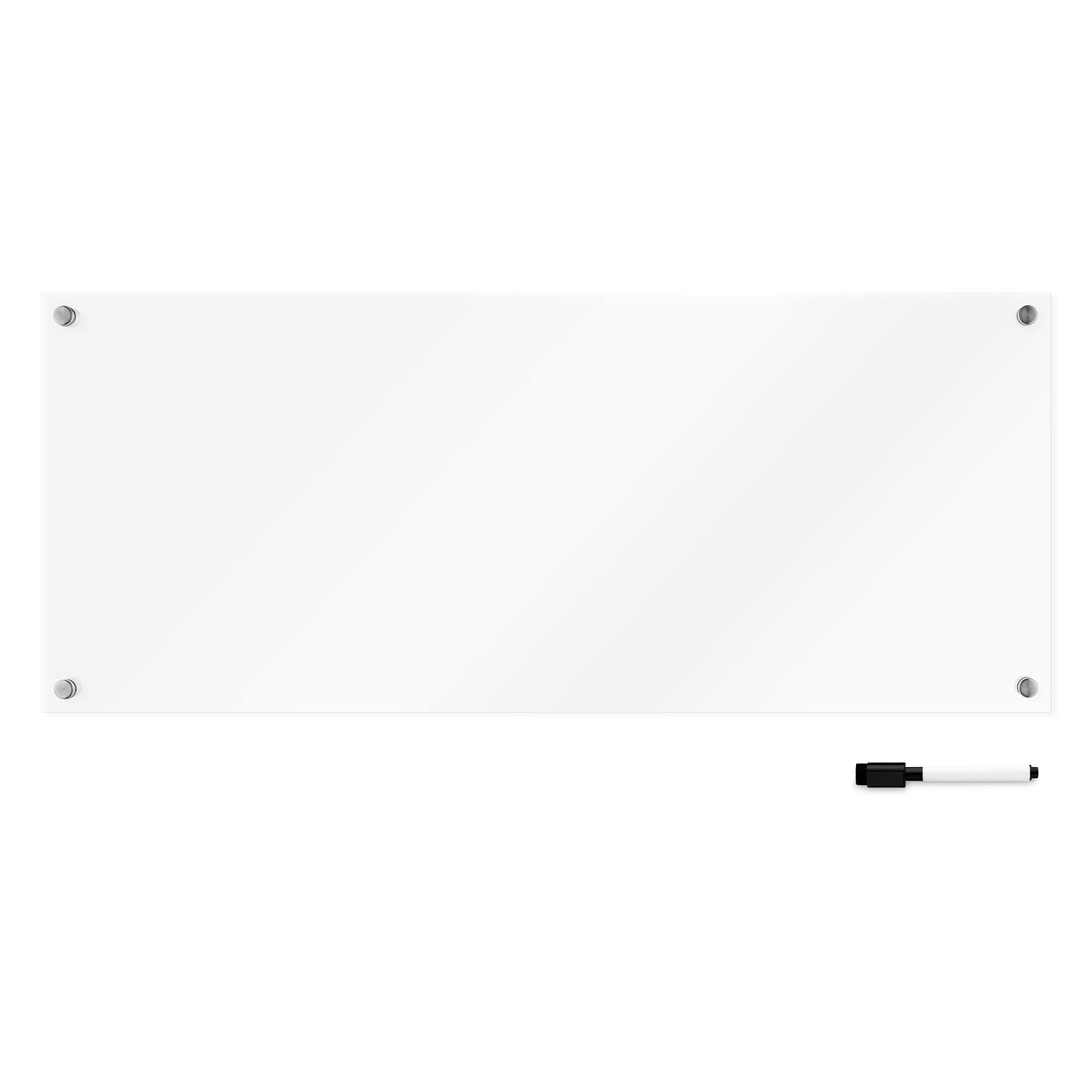 navaris-office-memoboard-acryl-transparent-25-4x61-cm-marker image 5