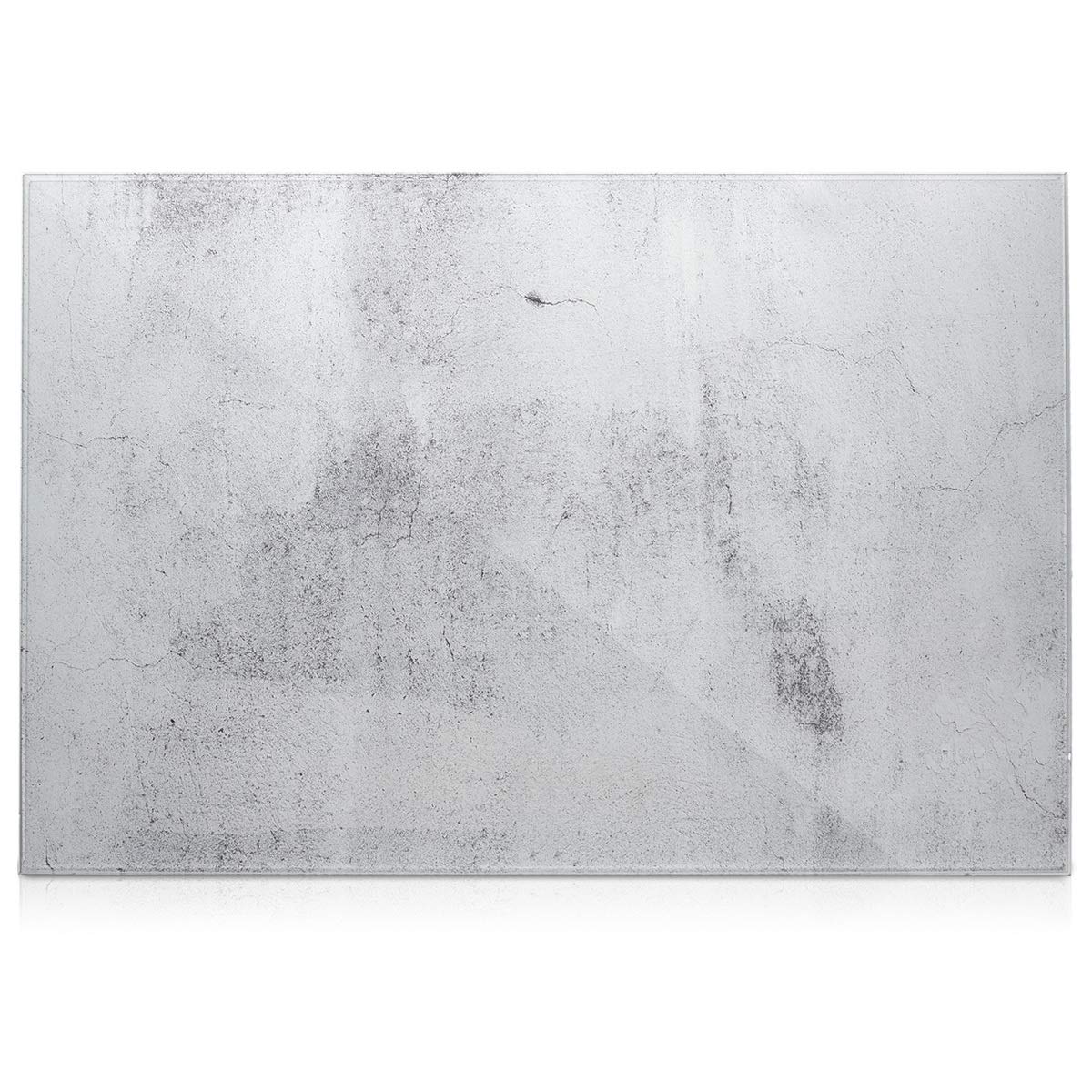 navaris-magnettafel-glas-90x60-cm-beton-optik-beschreibbar image 5