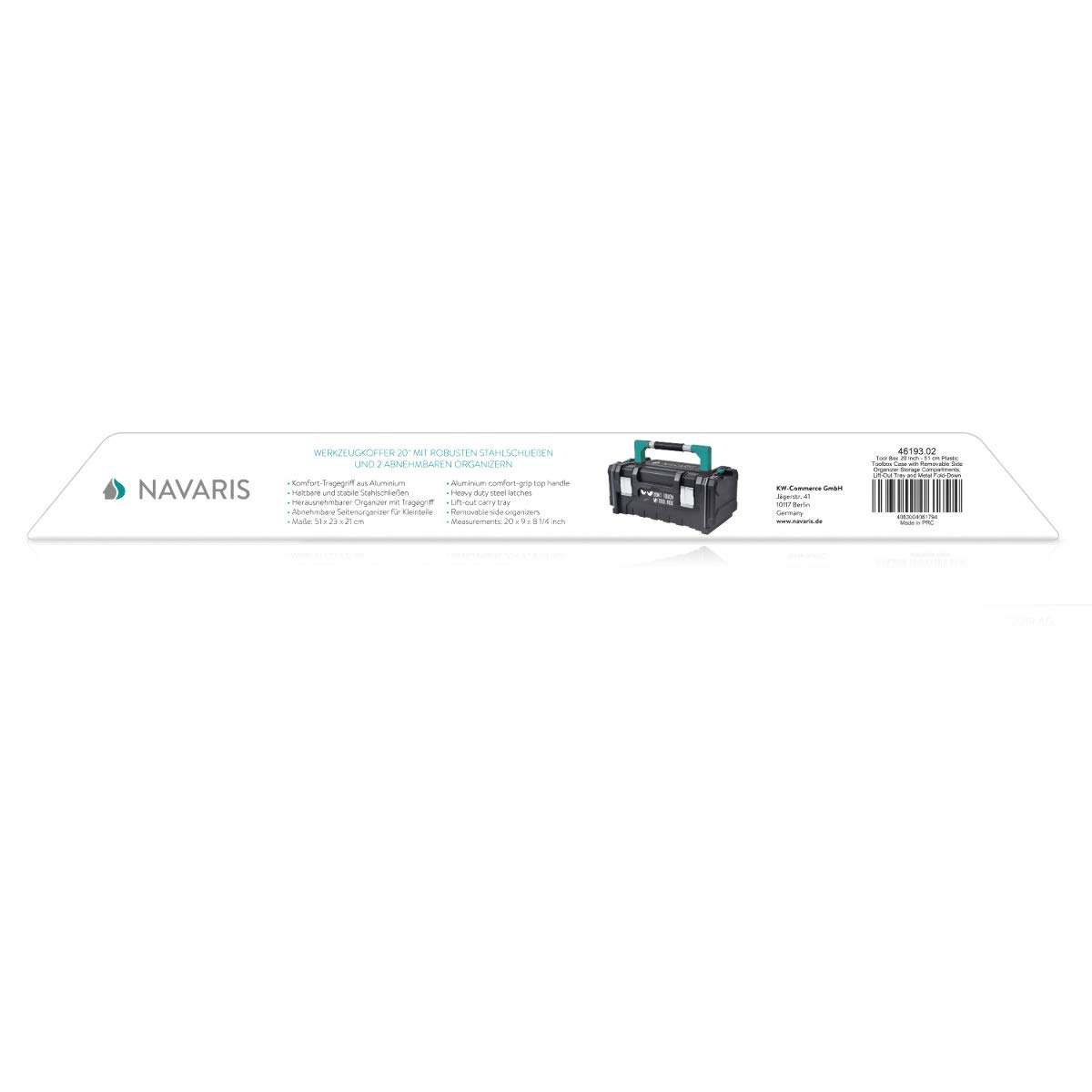 navaris-travel-werkzeugkoffer-20-leer-51x23x21cm-mit-design image 7