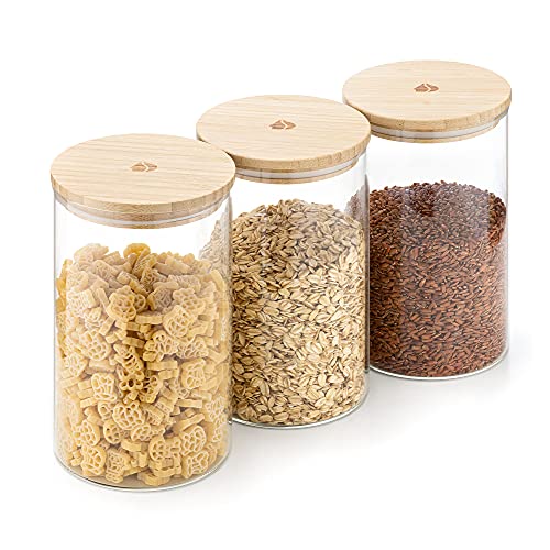 navaris-kitchen-vorratsgl-ser-3x1000ml-bambusdeckel-luftdicht image 7