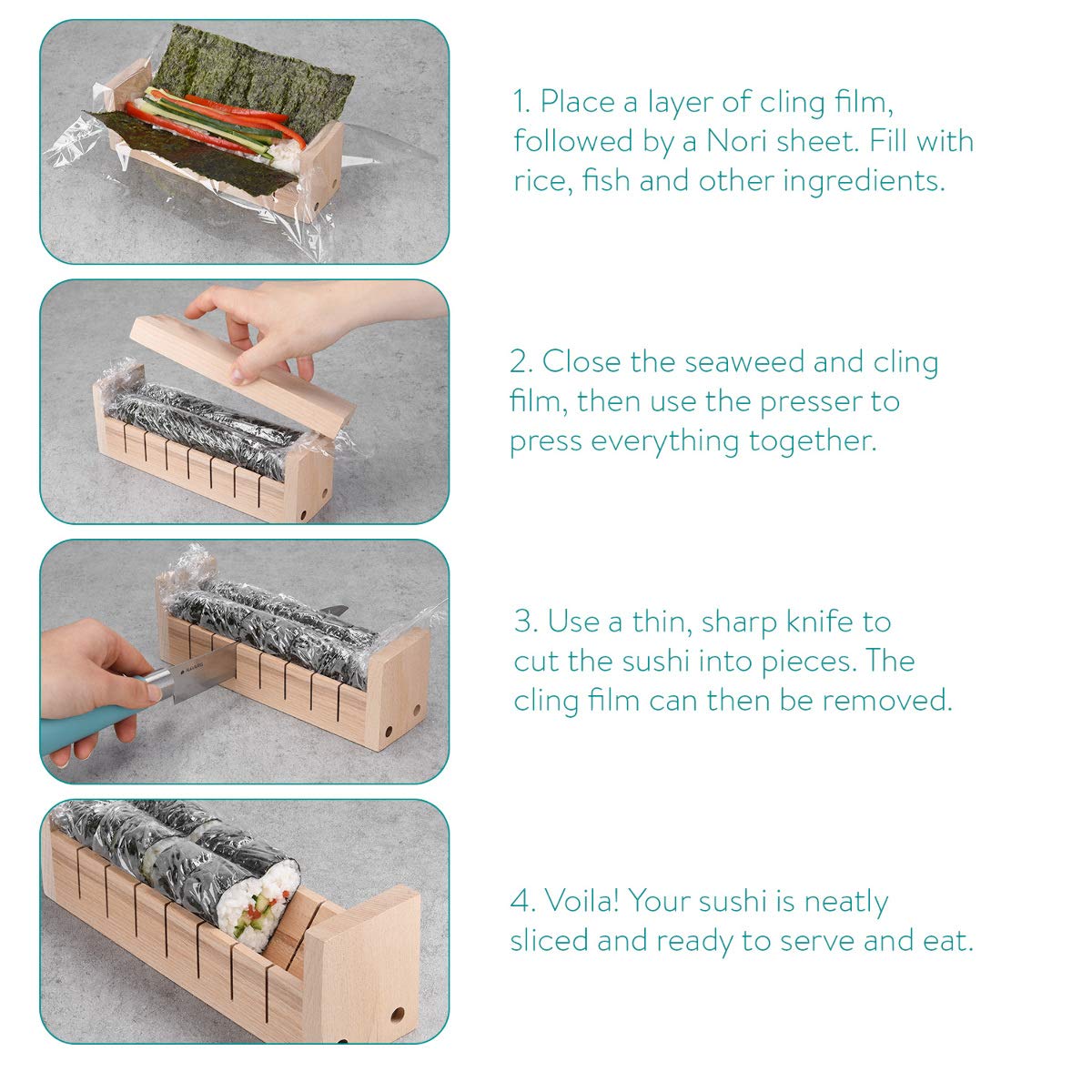 navaris-kitchen-sushi-set-holz-8-teilig-sushi-maker-buche image 4