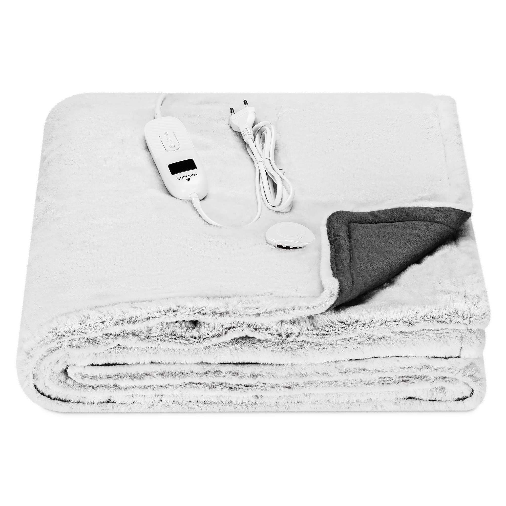 navaris-sport-heizdecke-elektrisch-180x130-grau-9-stufen image 7