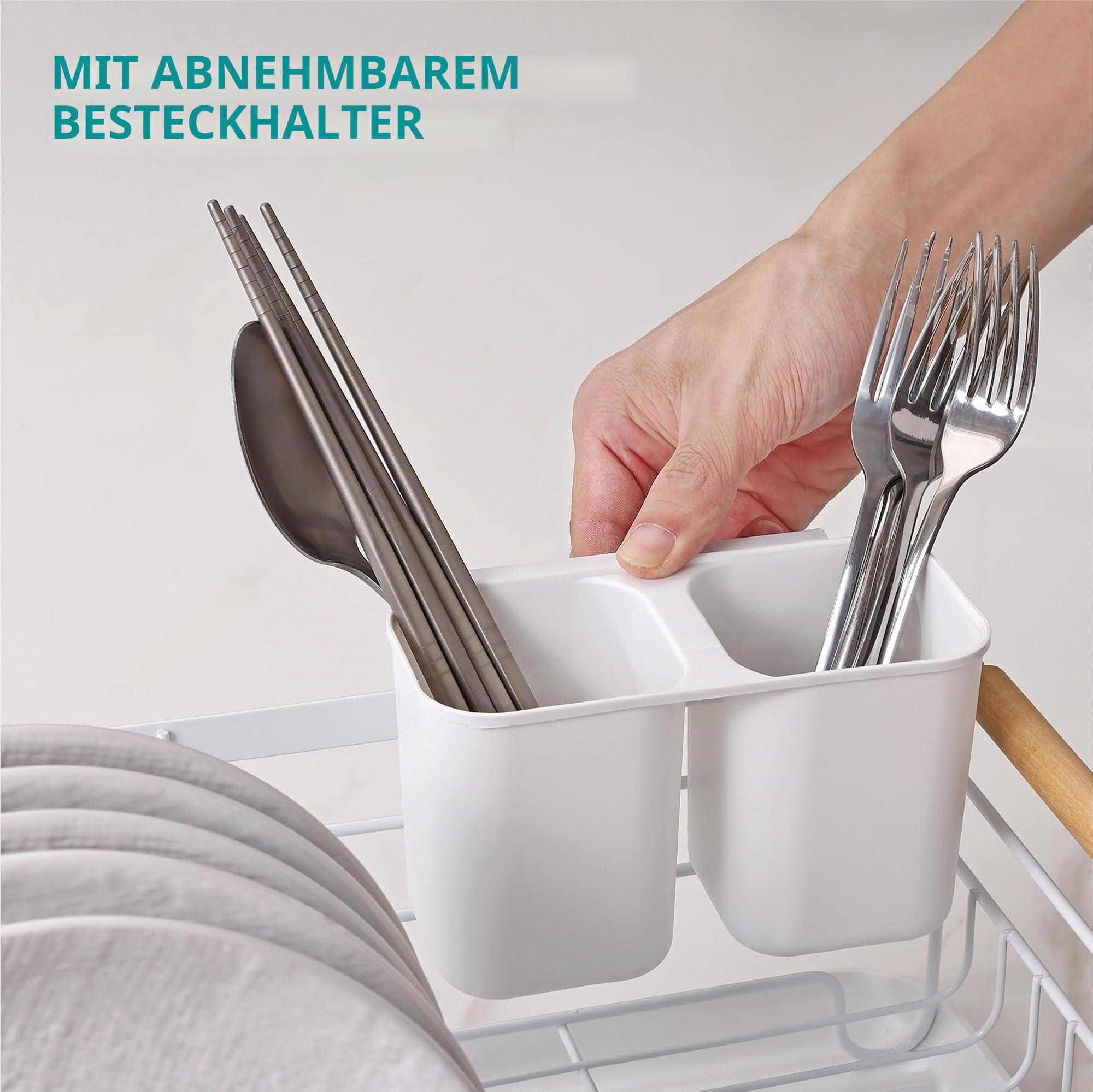 navaris-kitchen-abtropfgestell-wei-42-5x31-5-f-r-teller image 6