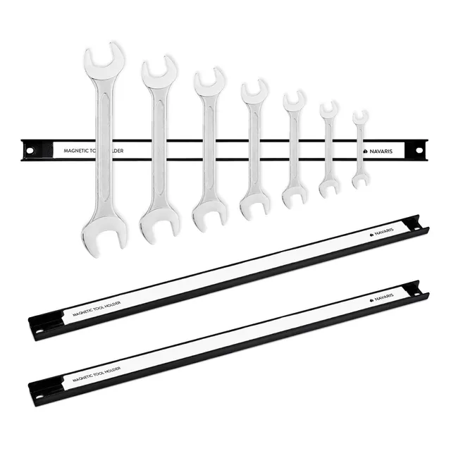 navaris-magnetleiste-werkzeug-3er-set-45-cm-15-kg image 1