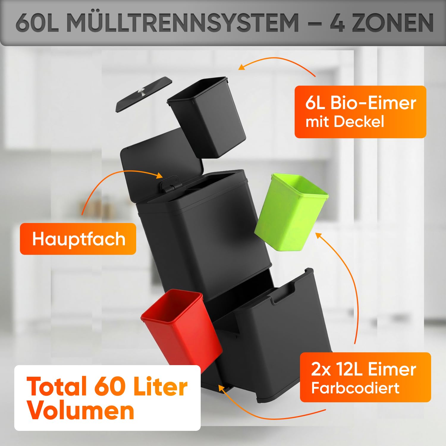 allyson-sensor-m-lltrennsystem-60l-3-fach-edelstahl-schwarz image 3