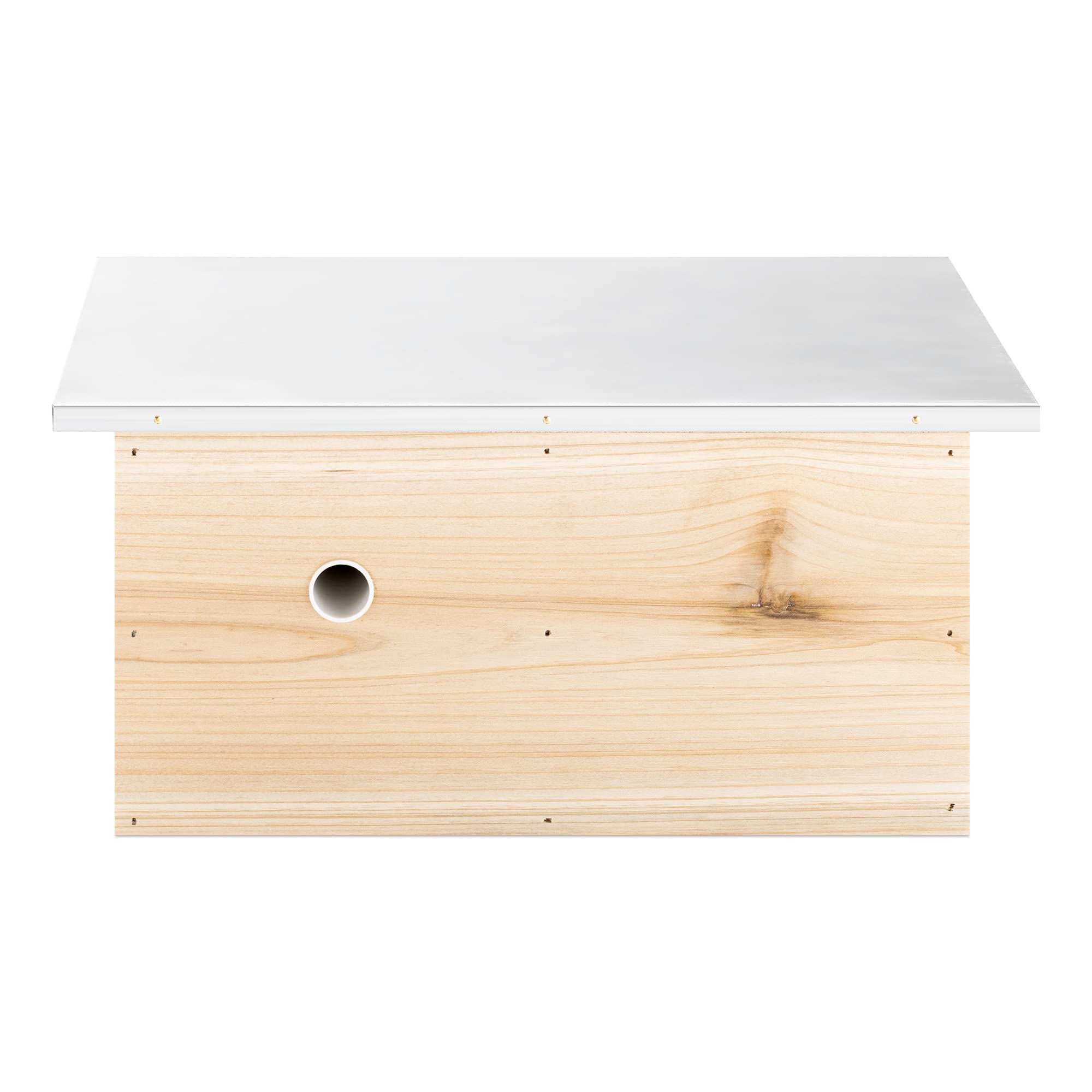 navaris-hummelhaus-holz-metall-30x20cm-vormontiert image 5
