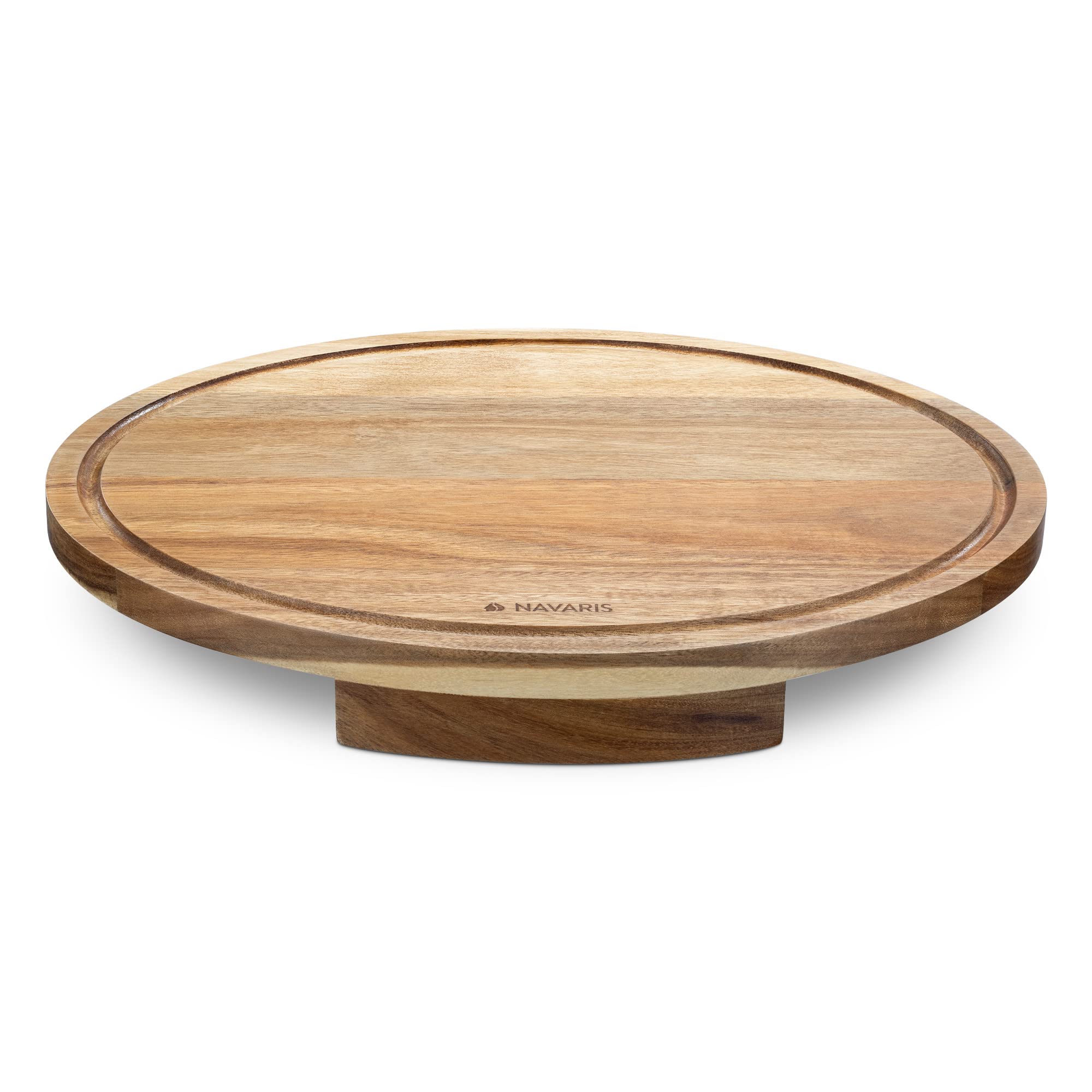 navaris-kitchen-eck-schneidebrett-akazie-holzbrett-40cm-mit-saftrille image 7