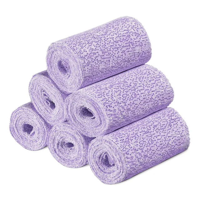 navaris-babybauch-6x-gipsbinden-10x300cm-gipsabdruck-set-violett image 1