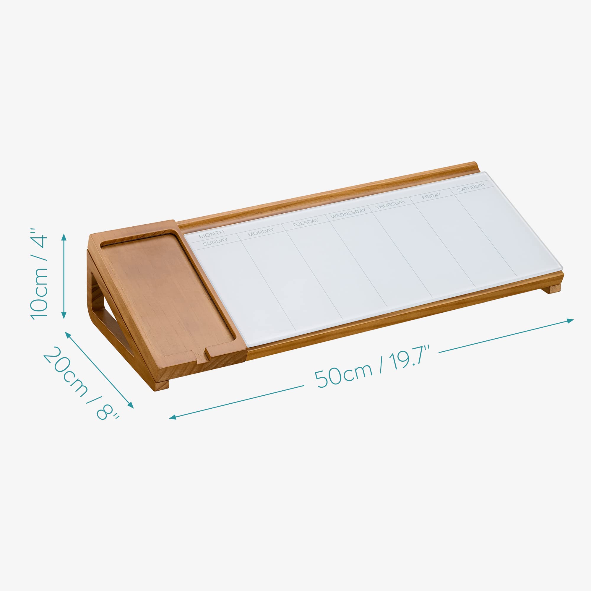 navaris-whiteboard-schreibtischplaner-glas-weekly-planner image 6