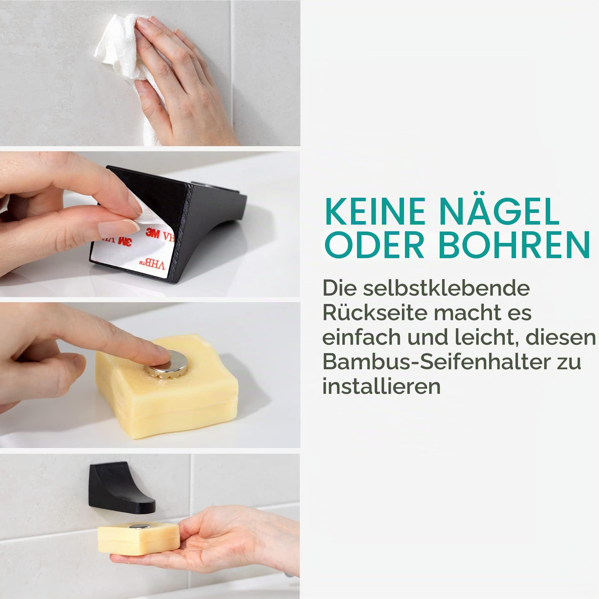 navaris-beauty-magnet-seifenhalter-holz-schwarz-2er-set image 3
