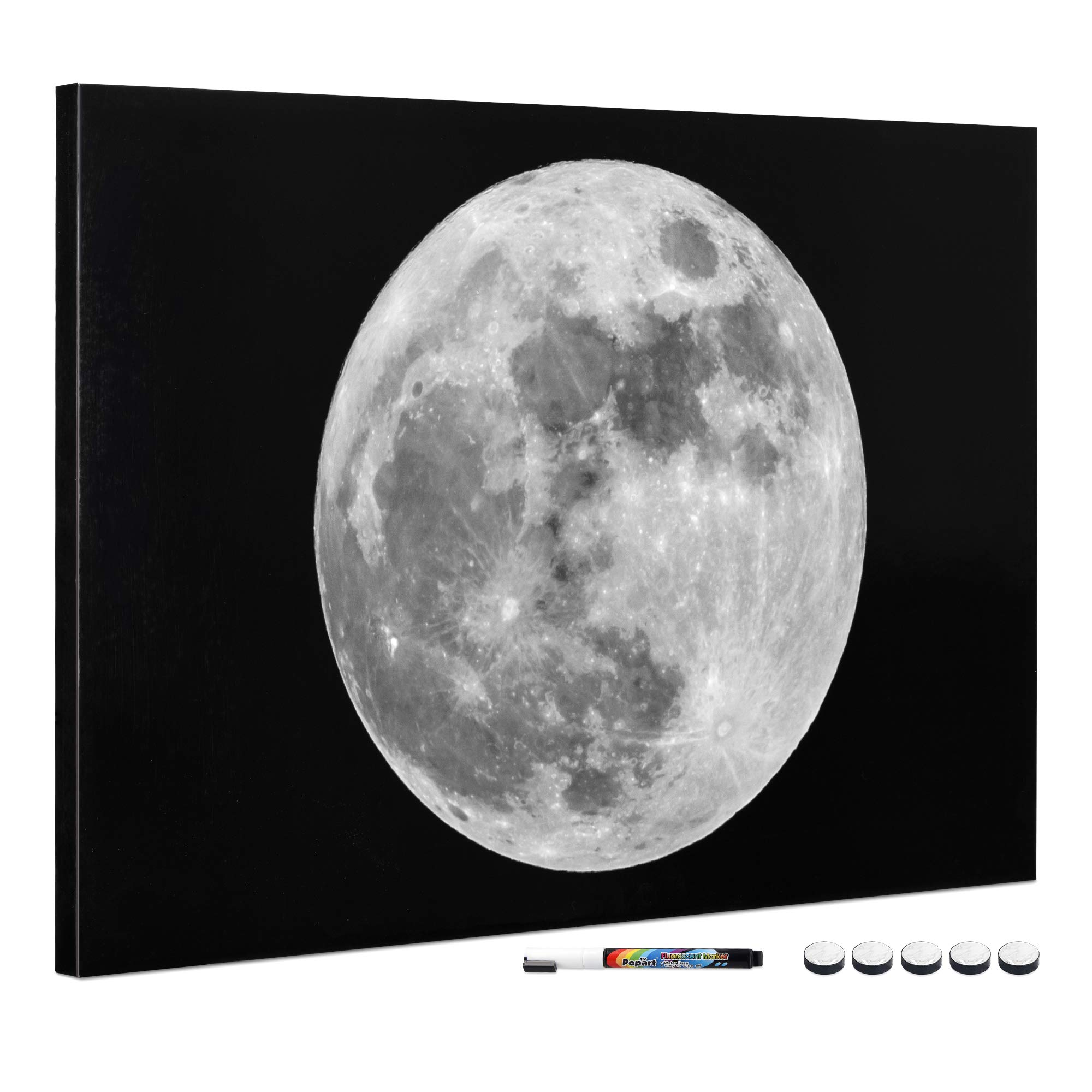 navaris-magnettafel-60x40-cm-mond-design-mit-zubeh-r image 1