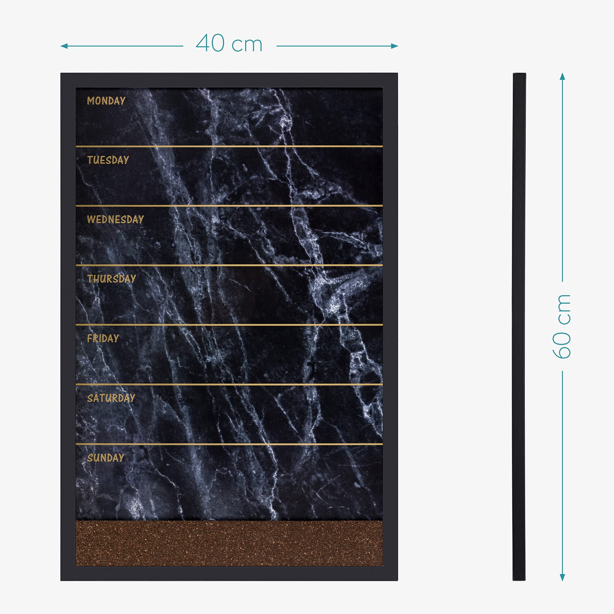 navaris-kombitafel-magnettafel-pinnwand-60x40-mit-zubeh-r image 6