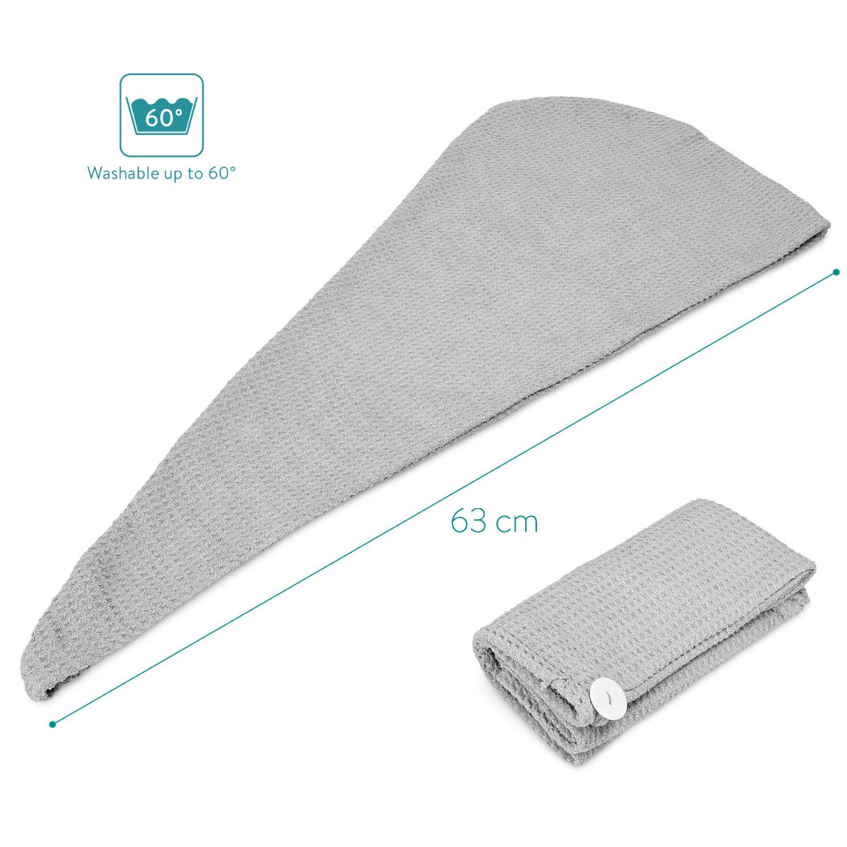 navaris-haarturban-mikrofaser-grau-2-st-ck-mit-knopf image 5