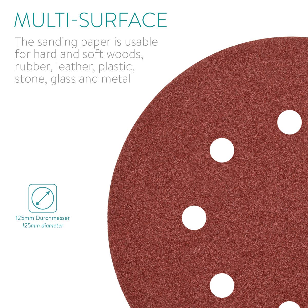 navaris-schleifpapier-rund-125mm-50er-set-p40-p400-holz-metall image 4