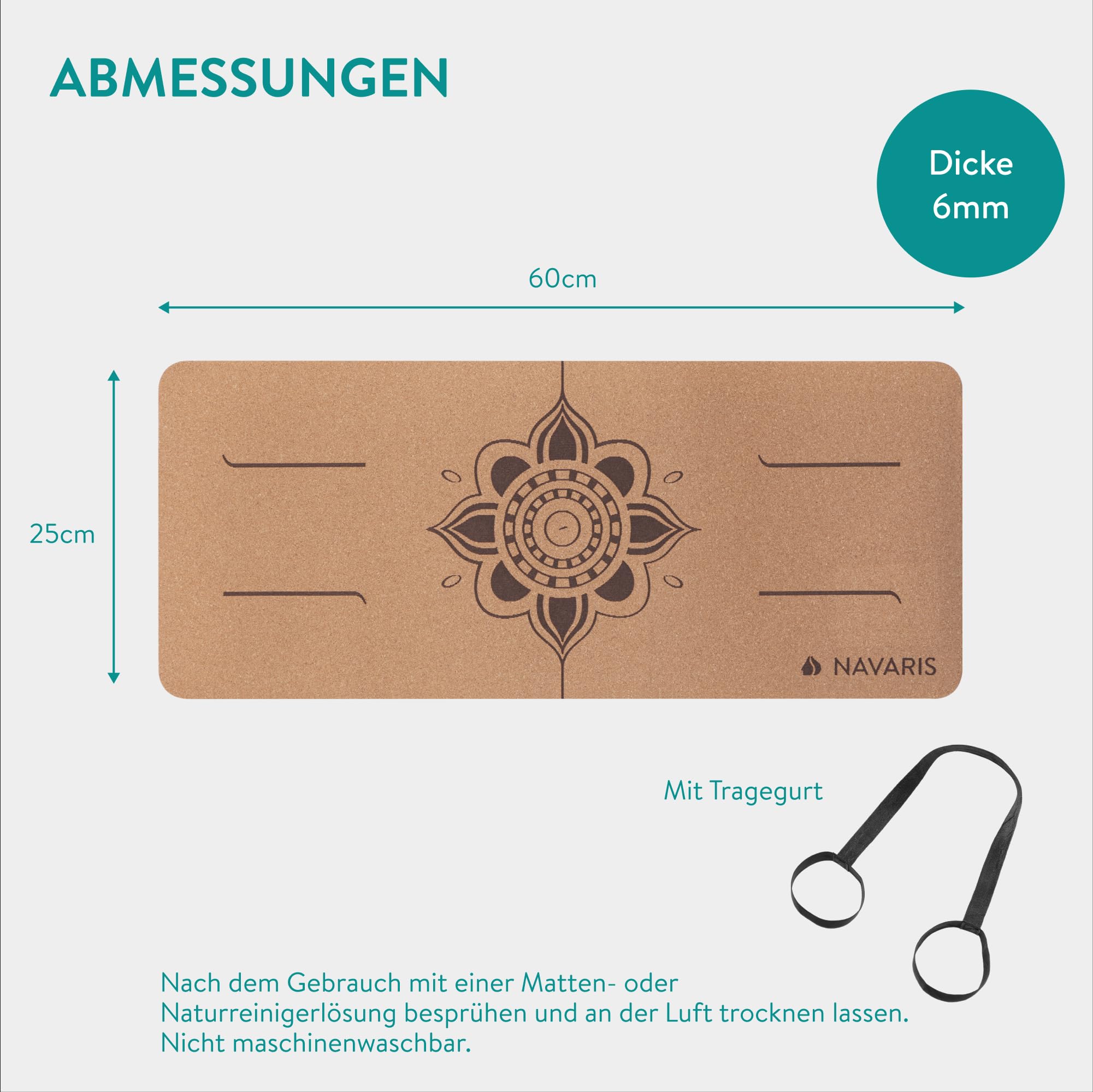 navaris-sport-yoga-kniekissen-kork-matte-linien-60x25cm image 7