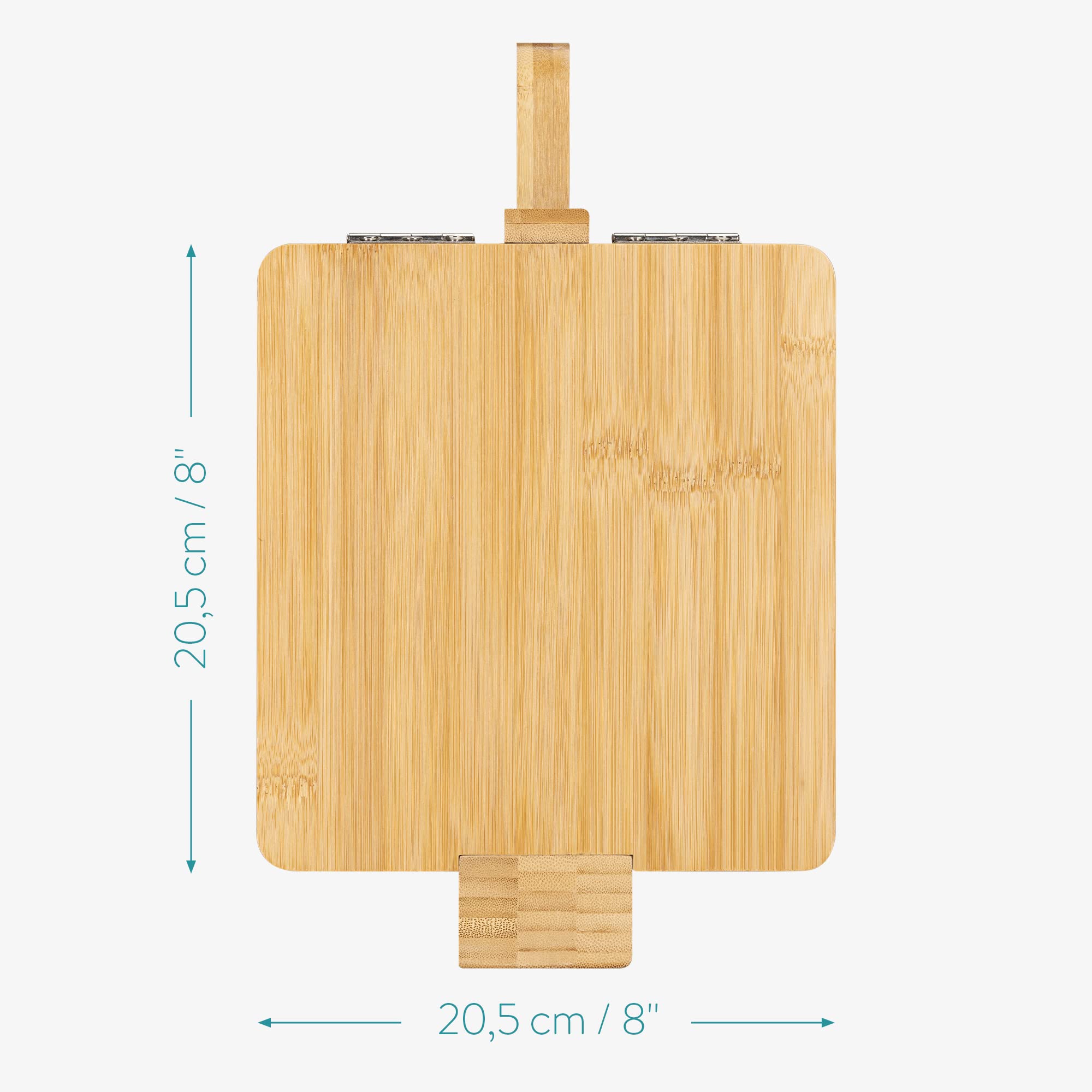navaris-tortilla-presse-bambus-25cm-teigpresse-f-r-tacos image 6