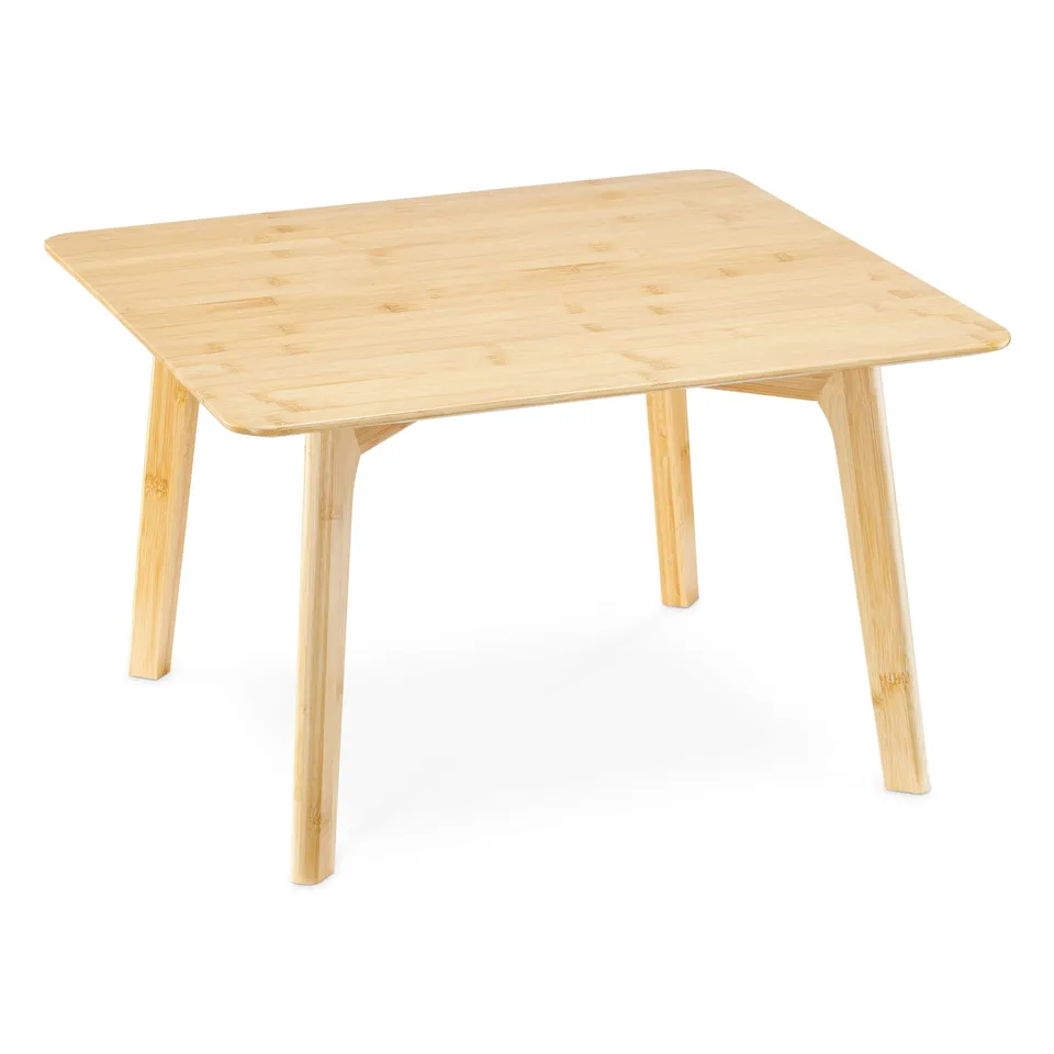 navaris-living-bambus-beistelltisch-51x51cm-quadratisch-natur image 1