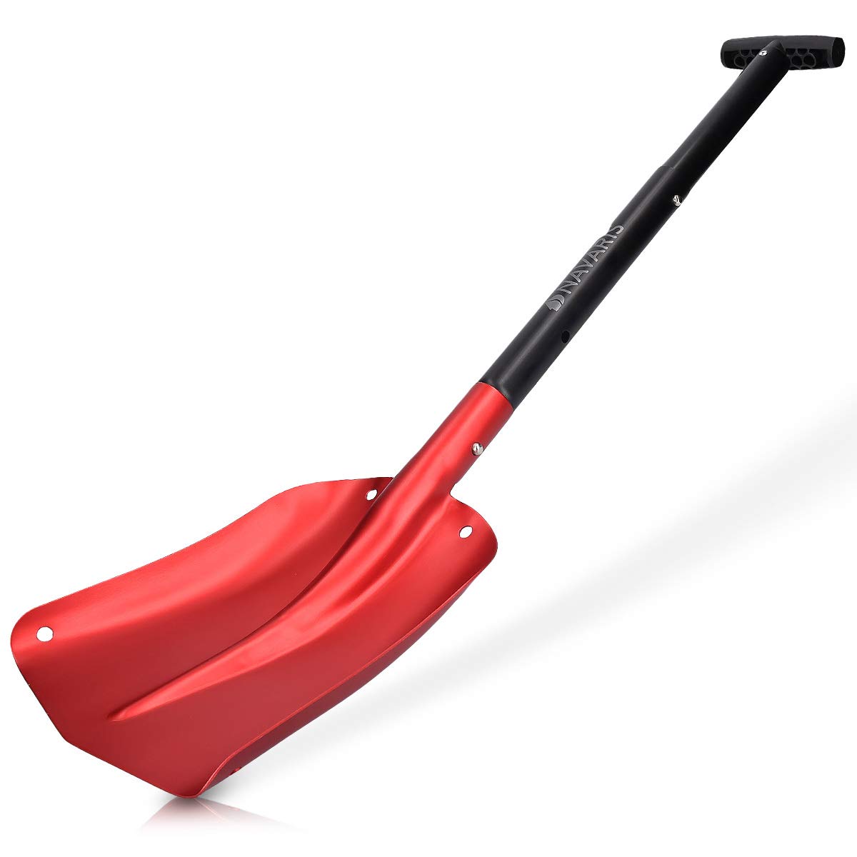 navaris-lawinenschaufel-alu-80cm-klappbar-rot-schwarz-tasche image 5
