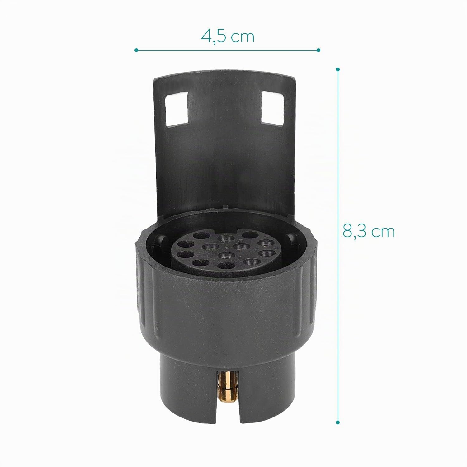 navaris-anh-ngerstecker-adapter-7-auf-13-pin-anh-nger-schwarz image 4