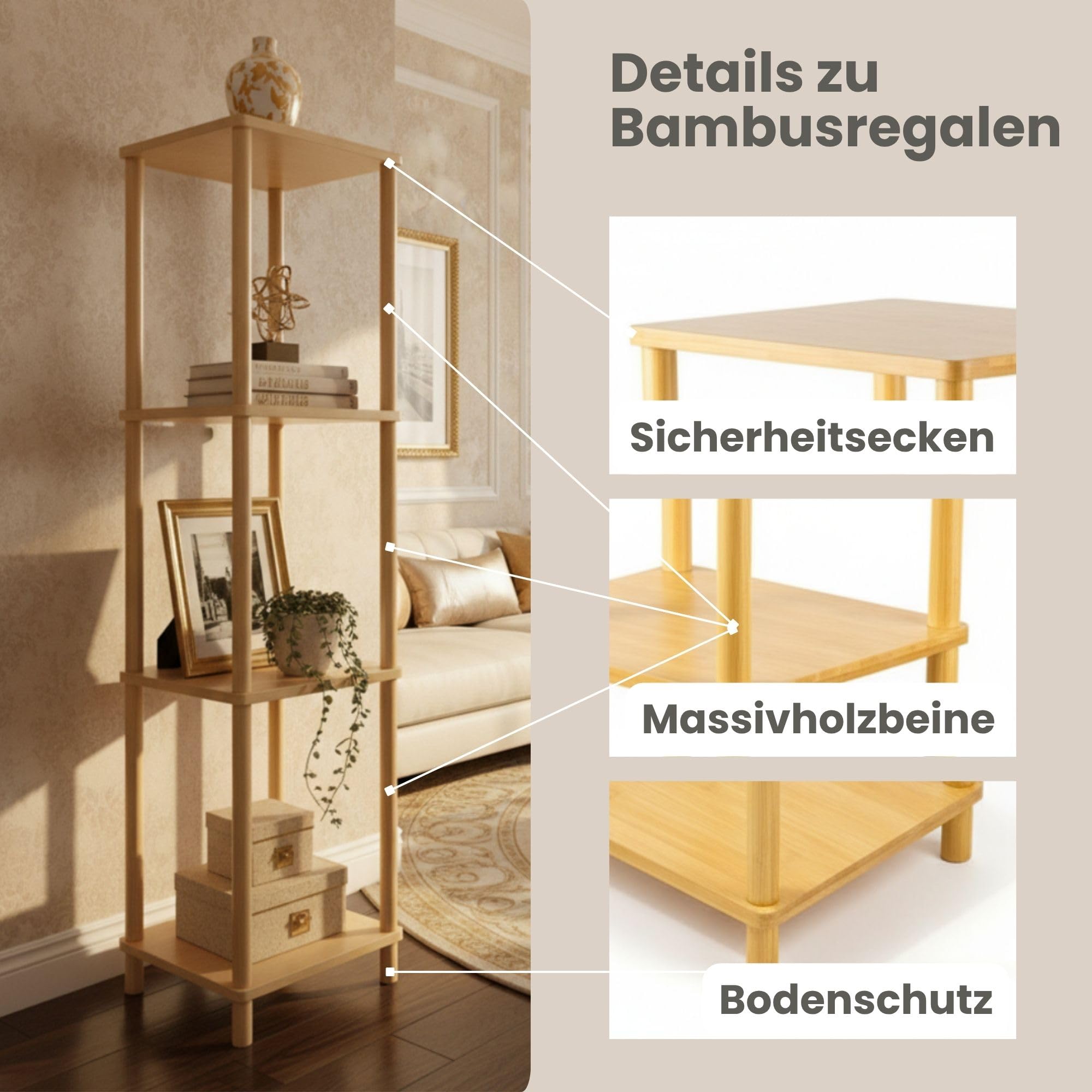 allyson-holzregal-4-etagen-standregal-bad-k-che image 3