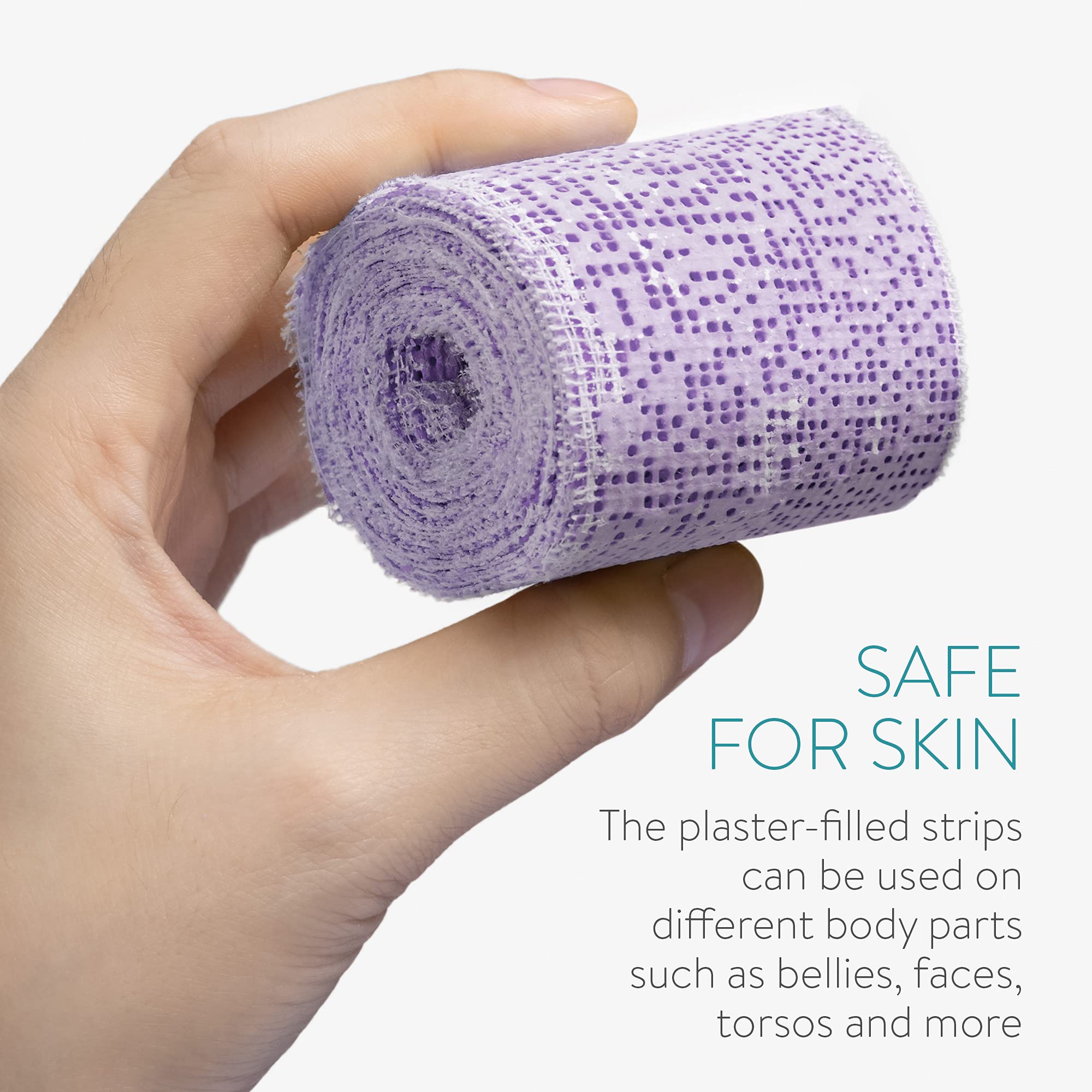 navaris-babybauch-gipsbinden-6x-5x300cm-violett image 5