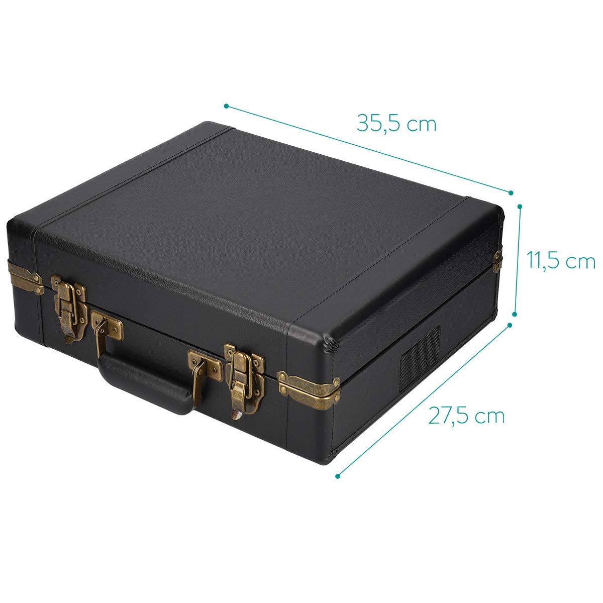 navaris-retro-koffer-plattenspieler-usb-schwarz-schwarz image 6