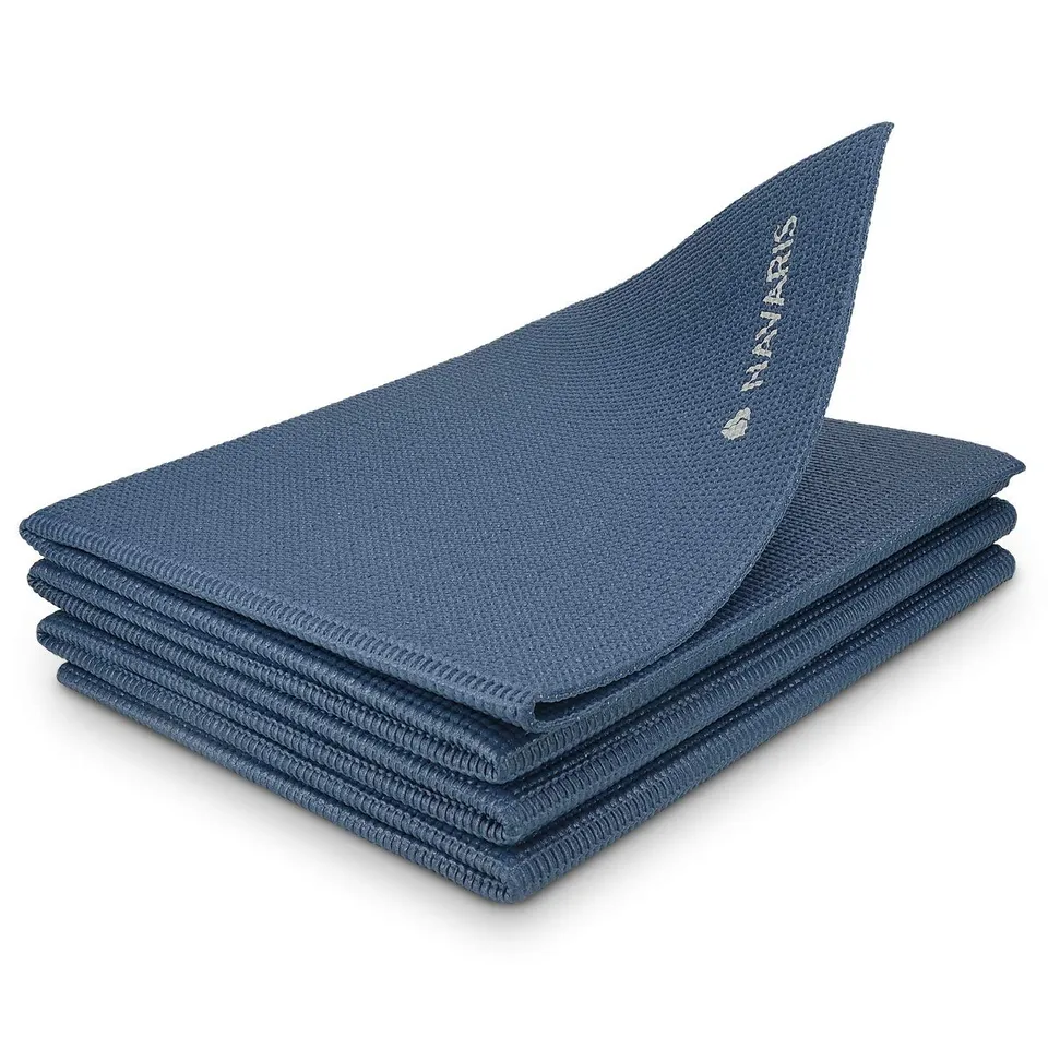navaris-sport-yogamatte-faltbar-4mm-dunkelgrau-173x61 image 1