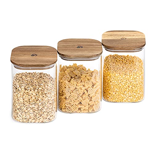 navaris-kitchen-vorratsgl-ser-holzdeckel-1000ml-3er-set image 8