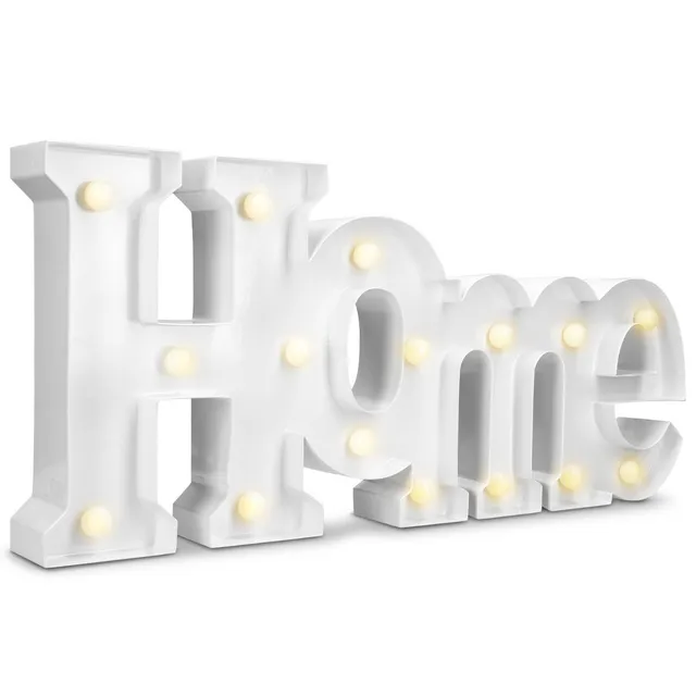 navaris-lighting-led-schriftzug-home-metall-warmwei-deko image 1