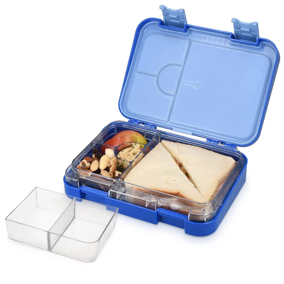 navaris-kitchen-bento-box-brotdose-blau-mit-4-6-f-chern image 1