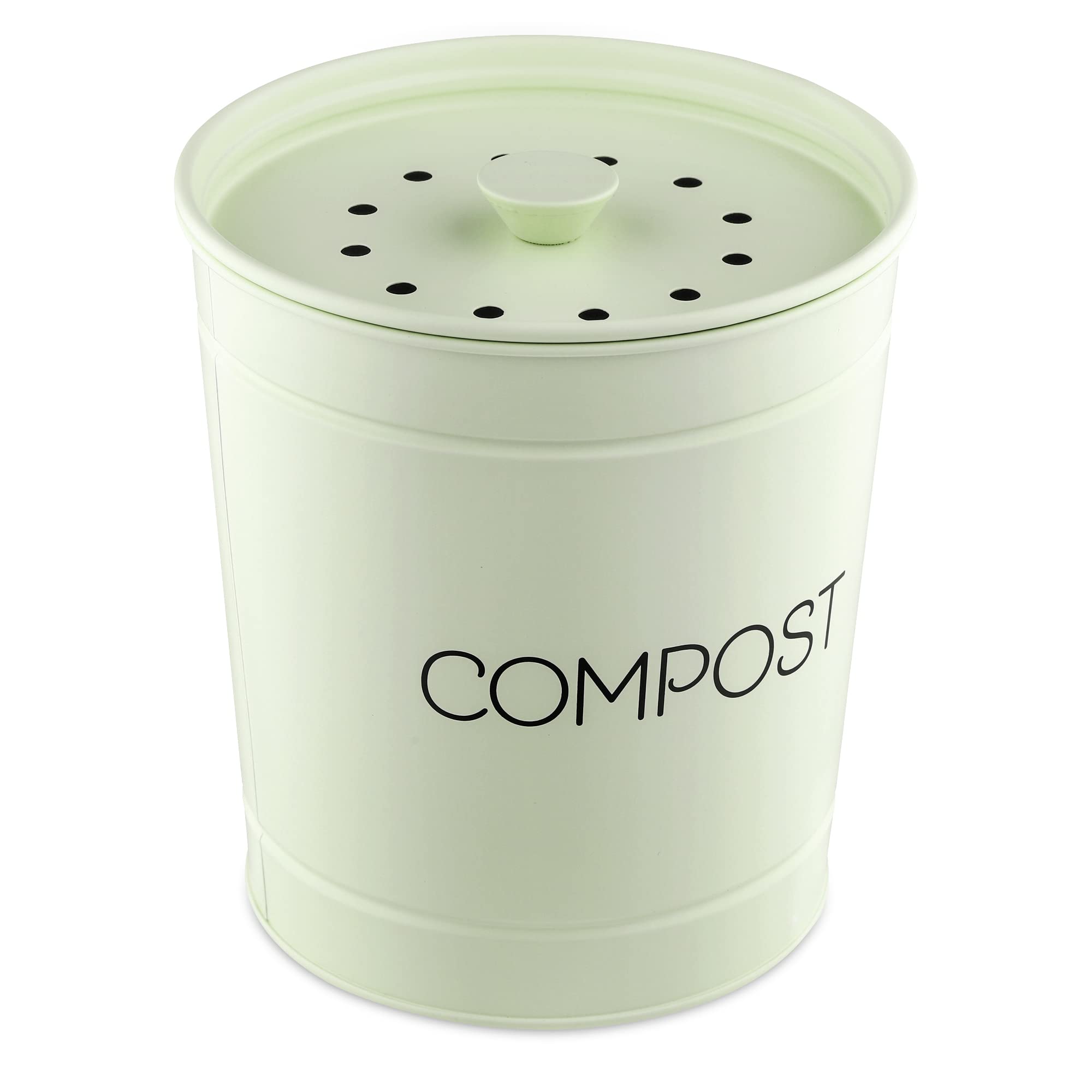 navaris-komposteimer-3l-biom-lleimer-mintgr-n-filter image 1