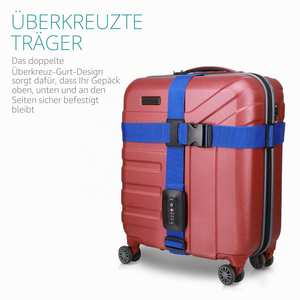 navaris-kreuzkoffergurt-tsa-zahlenschloss-schwarz-reiseset image 4