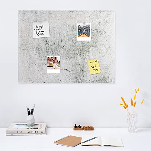 navaris-magnettafel-memoboard-33x43cm-betonwand-abwischbar image 8