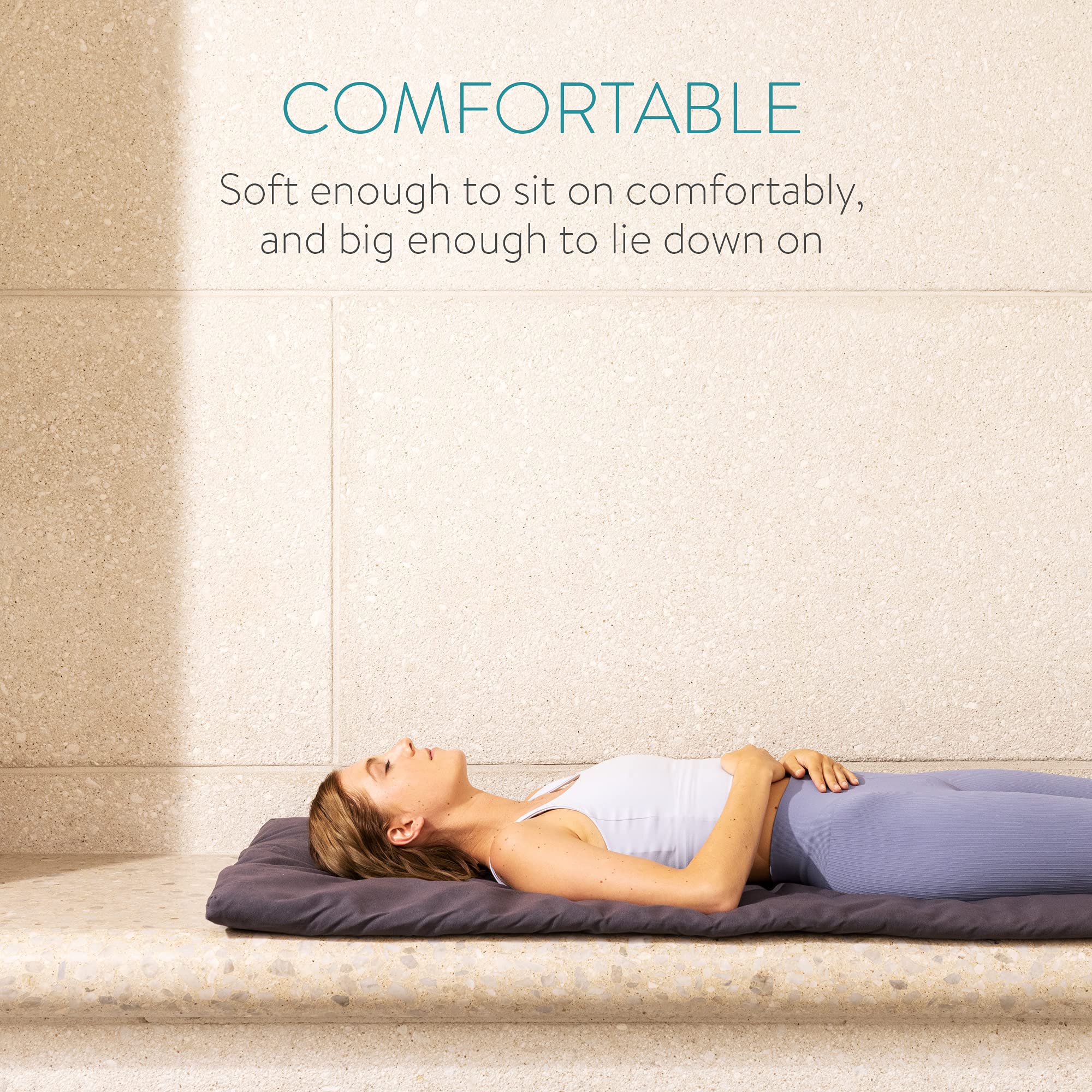 navaris-sport-wellness-meditationsmatte-200x80-grau-baumwolle image 3