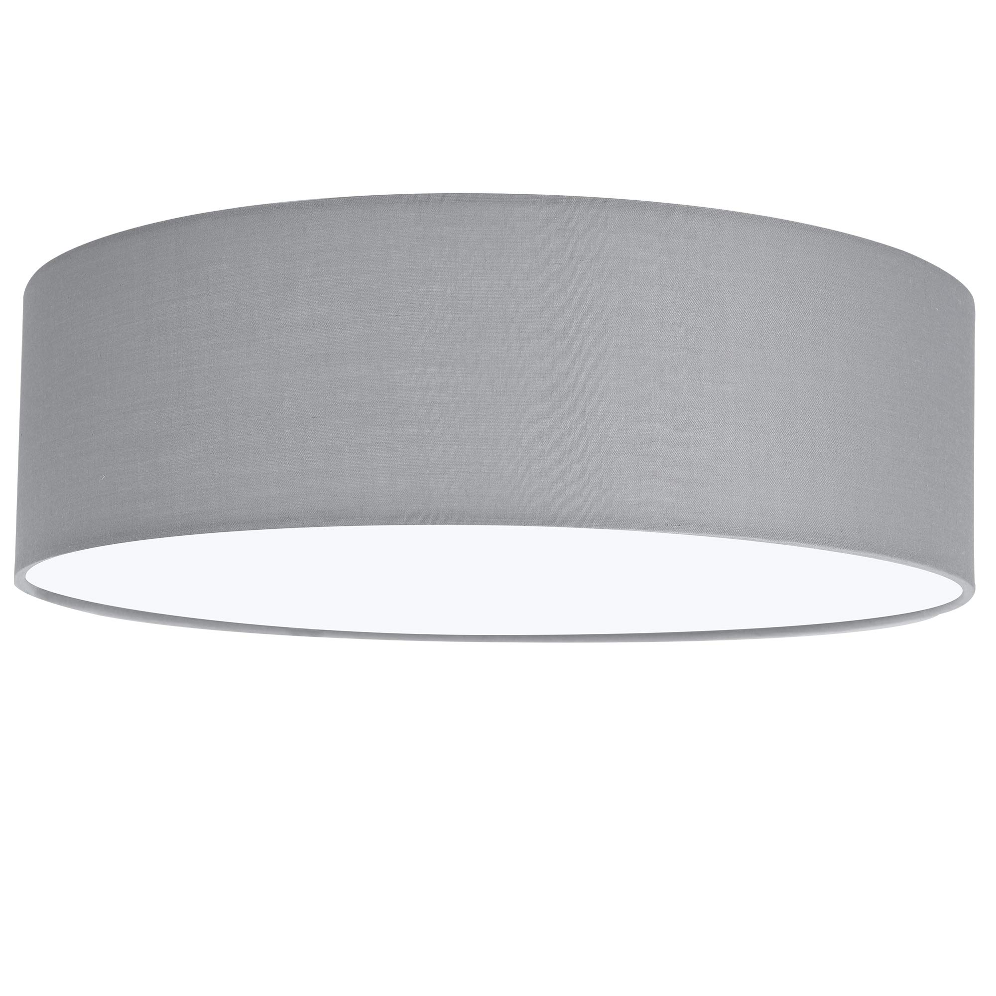 navaris-lighting-led-deckenleuchte-40cm-stoff-hellgrau-warmwei image 8