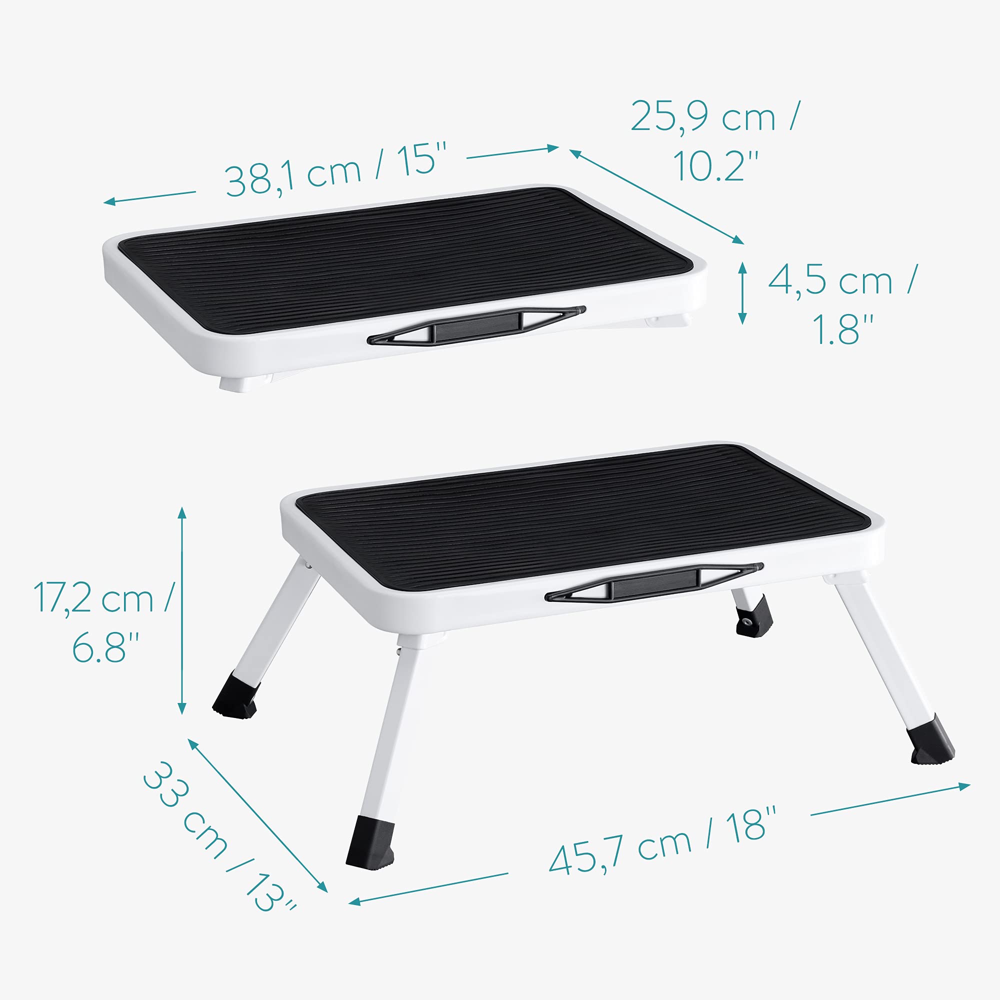navaris-living-tritthocker-klappbar-stahl-150-kg-rutschfest image 6