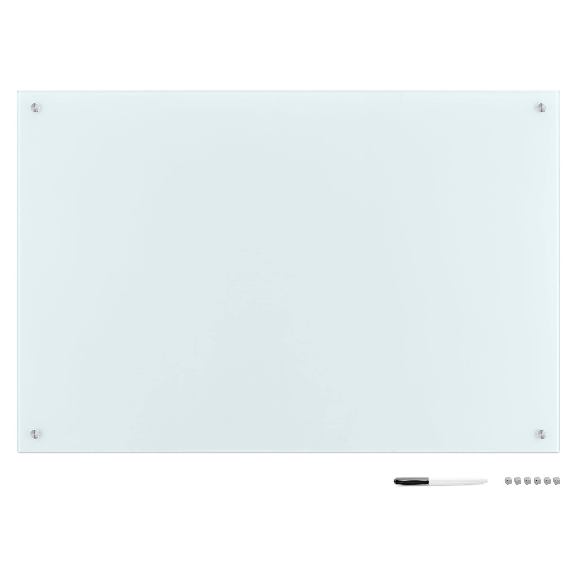 navaris-magnettafel-whiteboard-90x60cm-mit-magneten image 1