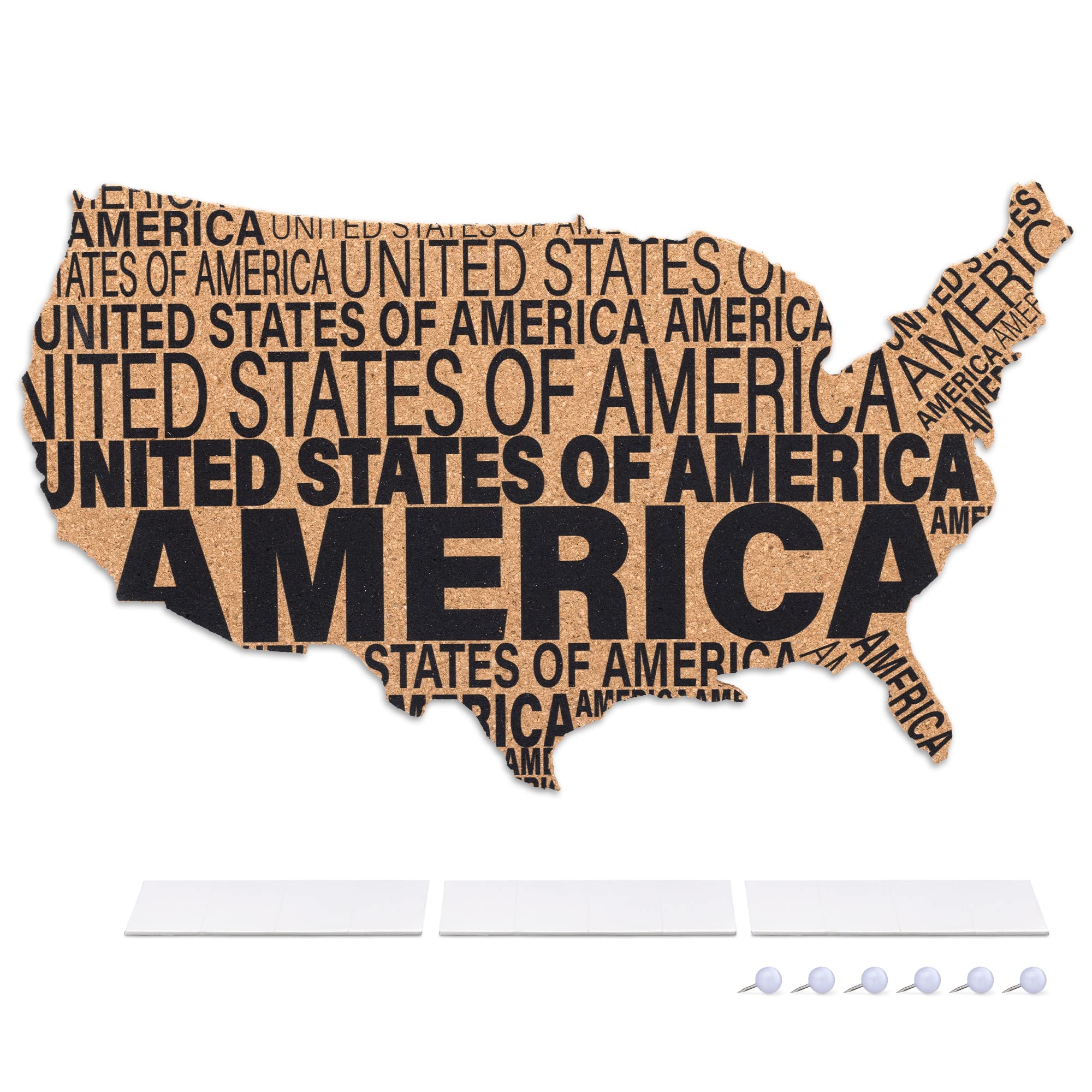 navaris-living-kork-pinwand-usa-karte-41x21cm-selbstklebend image 5
