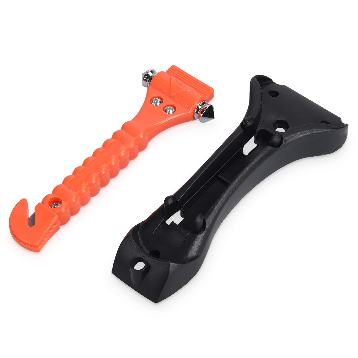 navaris-nothammer-auto-notfallhammer-2er-set-orange-gurtmesser image 6