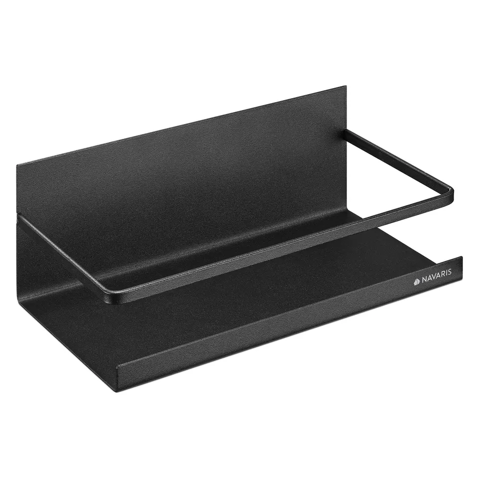 navaris-kitchen-k-hlschrank-regal-magnetisch-schwarz-2-5-kg image 1