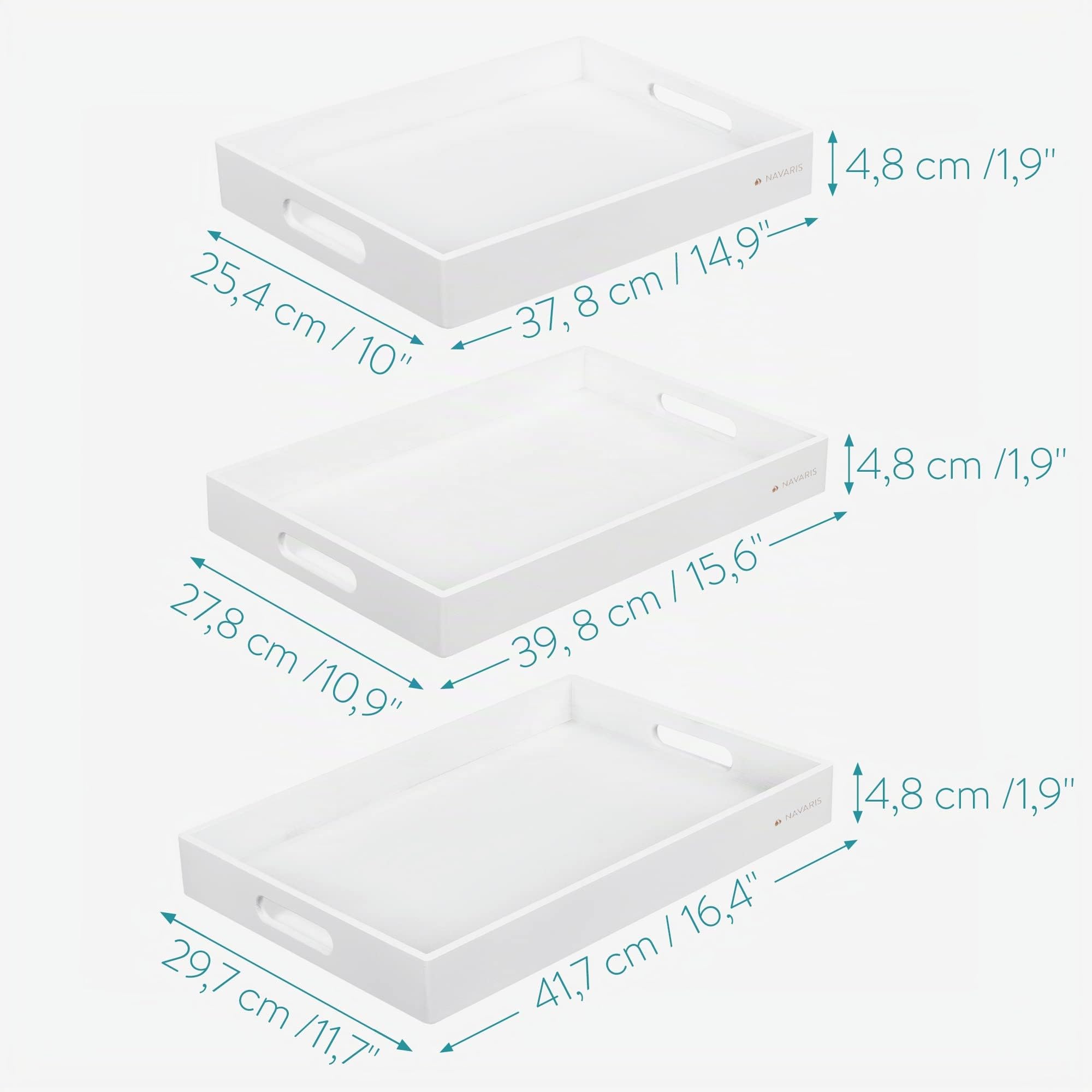 navaris-kitchen-tablett-bambus-3er-set-natur-stapelbar-rechteckig image 4