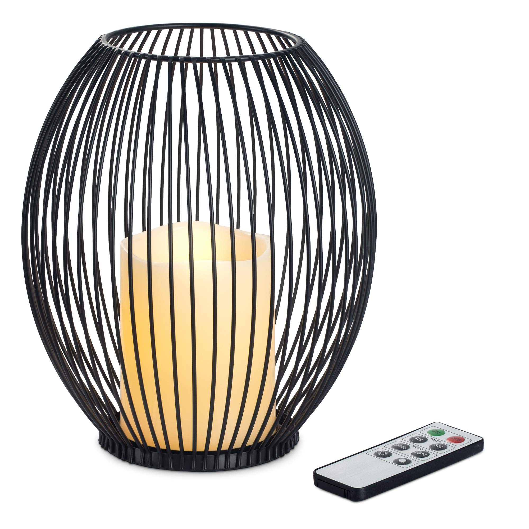 navaris-lighting-metall-kerzenhalter-led-kerze-gr-e-m-echtwachs image 6