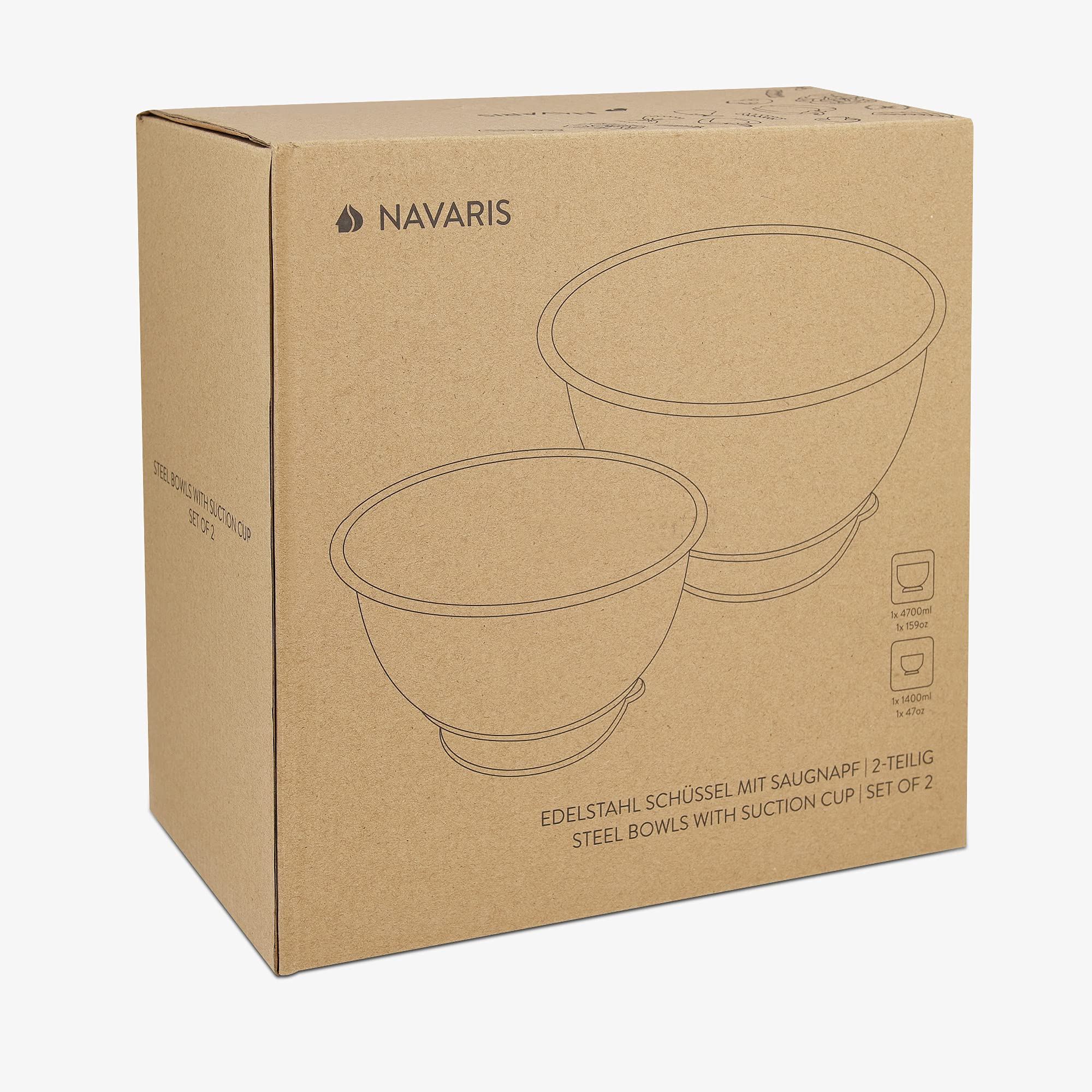 navaris-kitchen-r-hrsch-ssel-edelstahl-2er-set-mintgr-n-saugnapf image 7