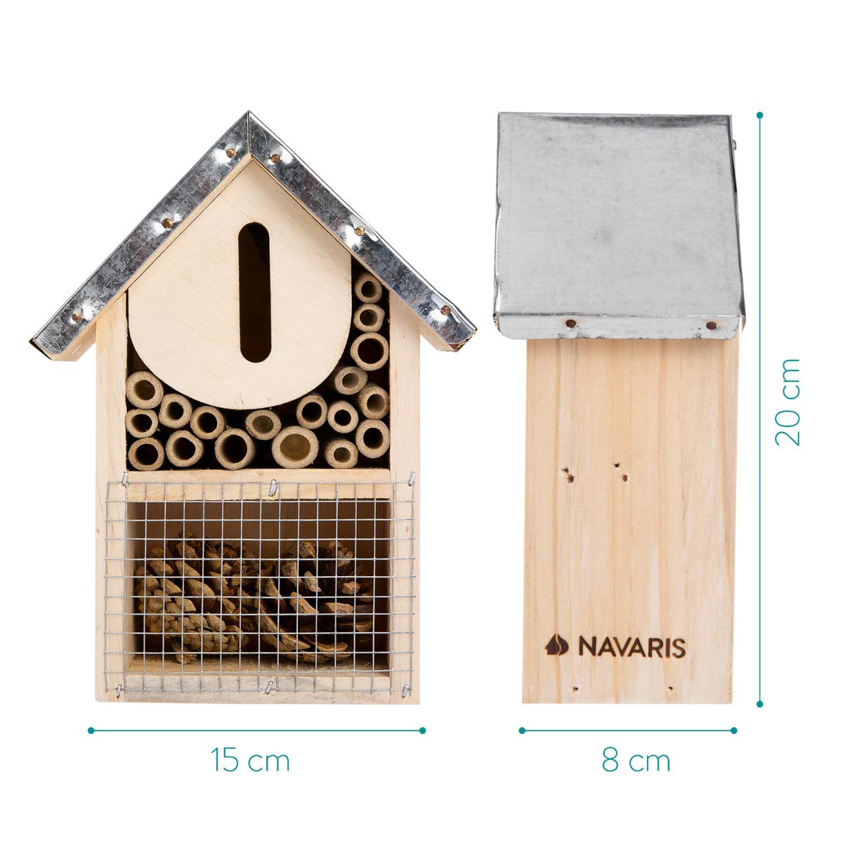 navaris-garden-insektenhotel-holz-s-15x8x20cm-naturbelassen image 3